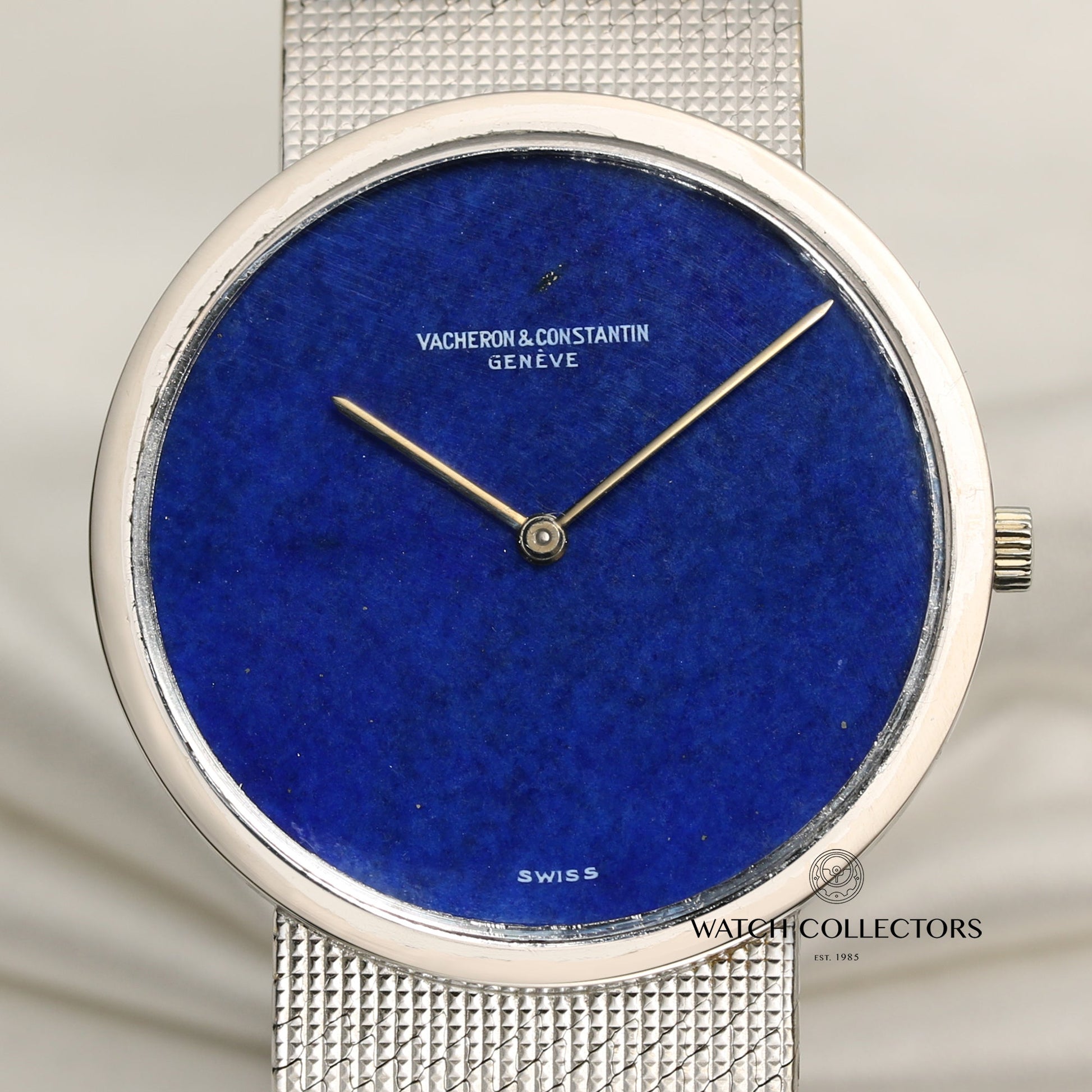 Vacheron Constantin 18k White Gold Lapis Lazuli Dial