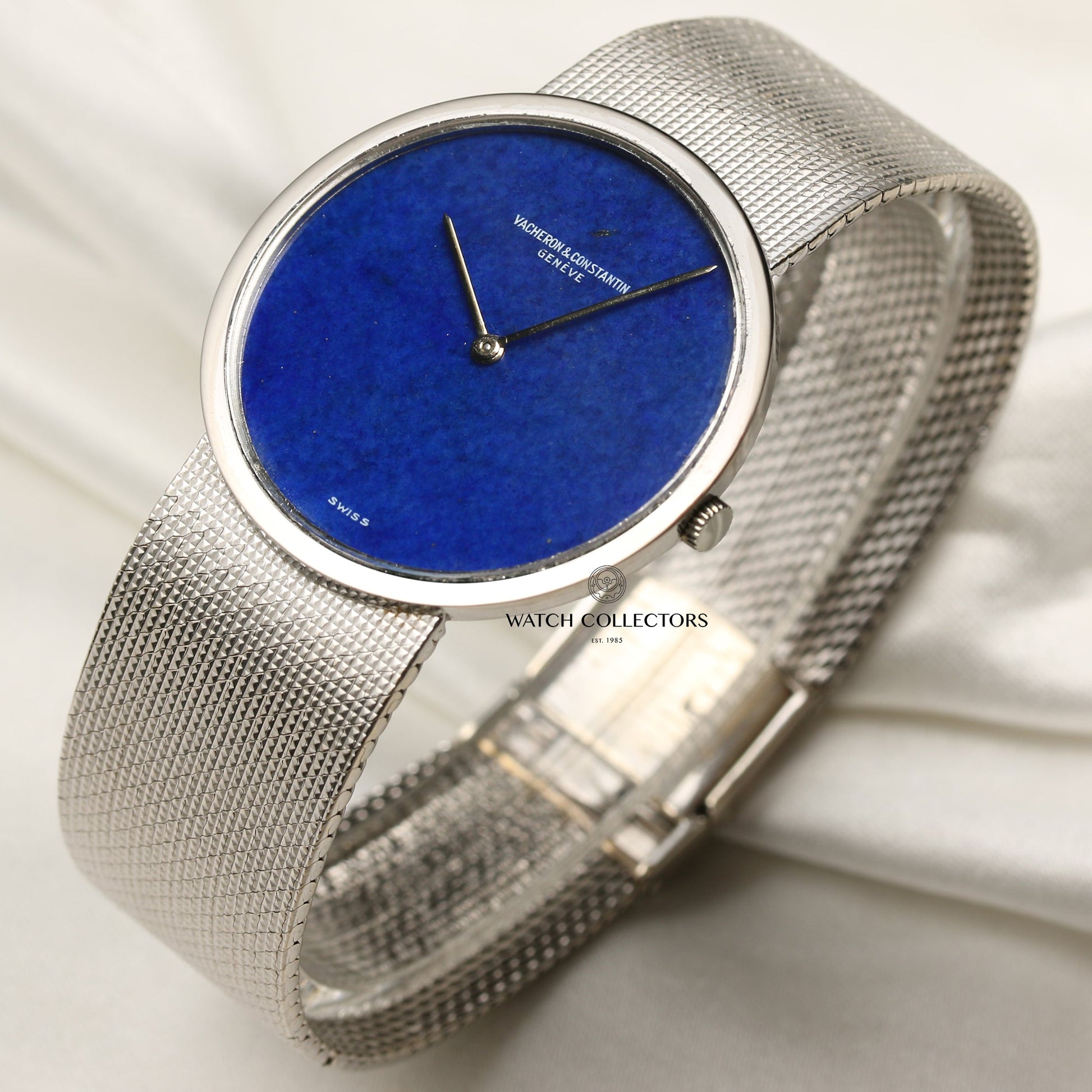 Vacheron Constantin 18k White Gold Lapis Lazuli Dial