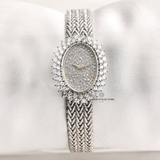 Vacheron Constantin 18k White Gold Vintage Diamond