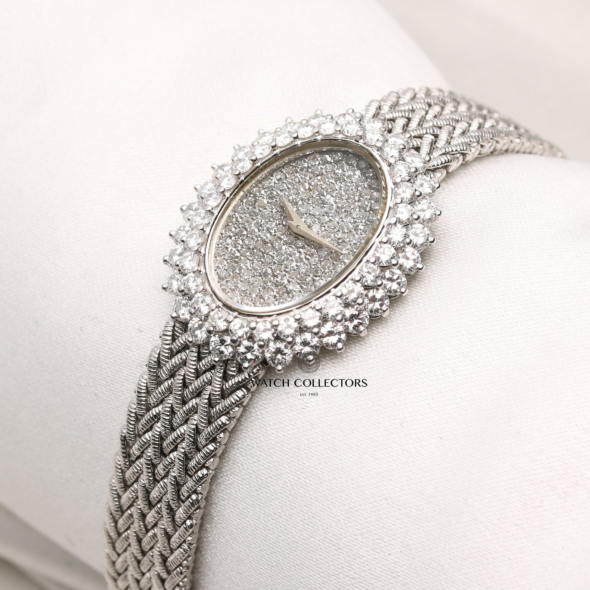 Vacheron Constantin 18k White Gold Vintage Diamond