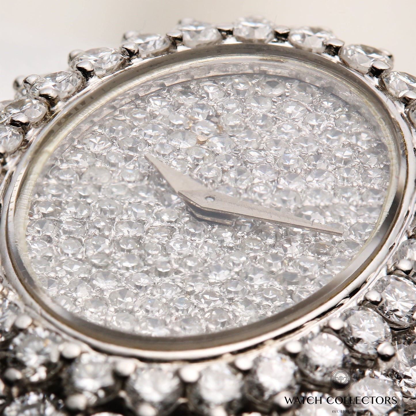 Vacheron Constantin 18k White Gold Vintage Diamond