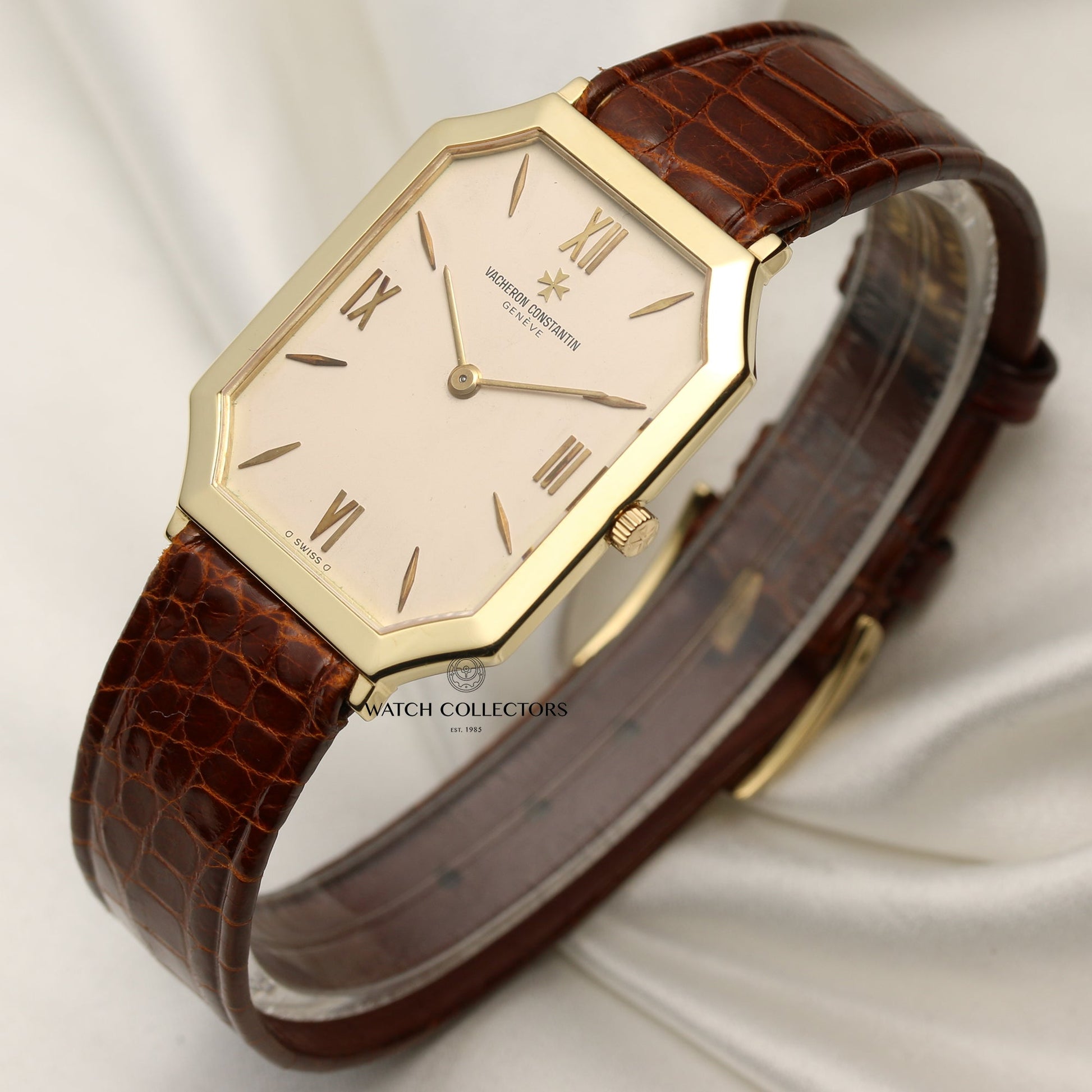 Vacheron Constantin Gents Wristwatch 18k Yellow Gold