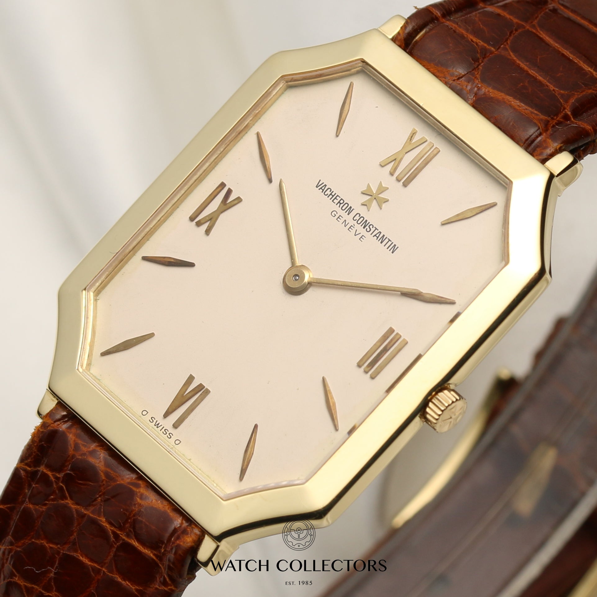 Vacheron Constantin Gents Wristwatch 18k Yellow Gold