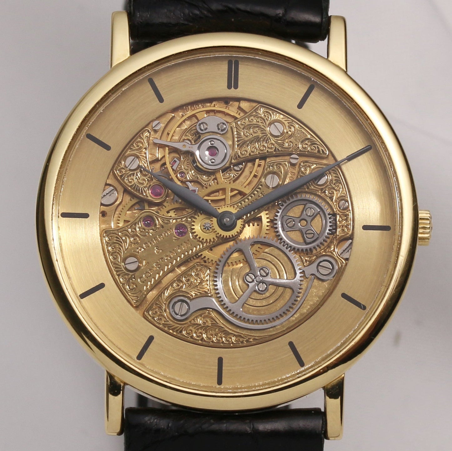 Vacheron Constantin 18K Yellow Gold Skeleton