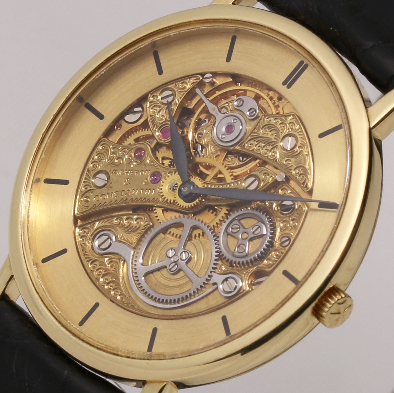 Vacheron Constantin 18K Yellow Gold Skeleton