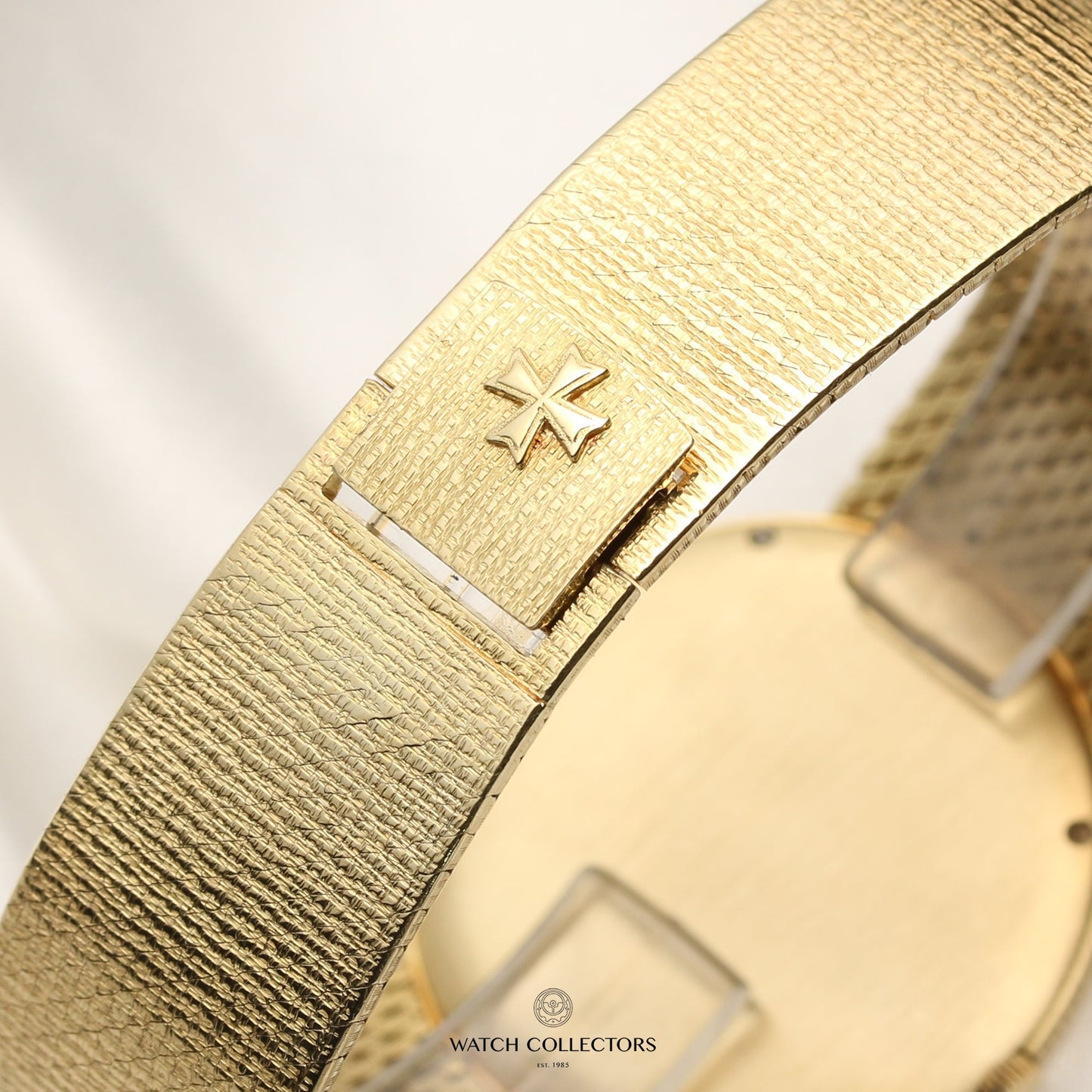 Vacheron Constantin 18k Yellow Gold Tigers Eye dial Vintage