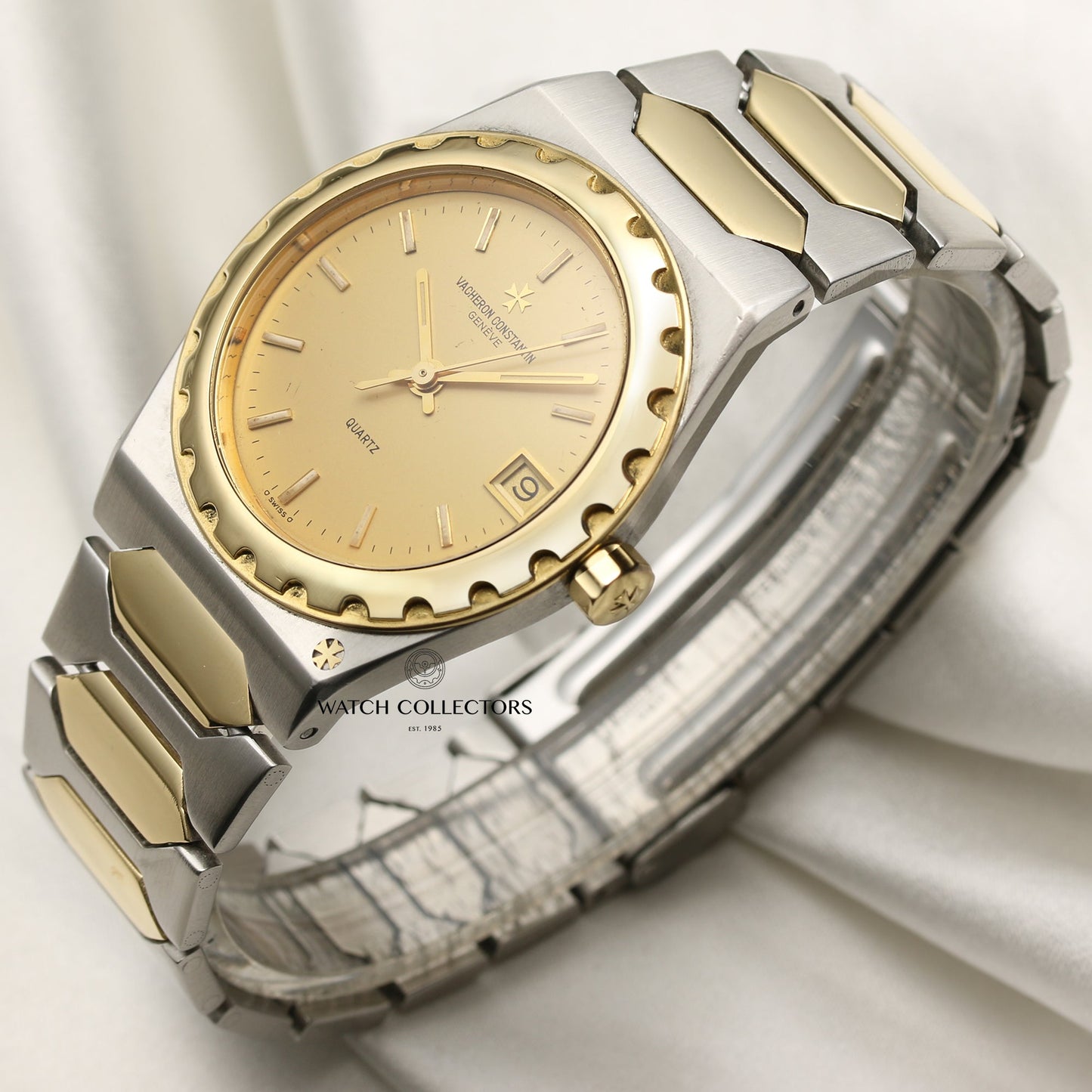 Vacheron Constantin 222 Quartz Stainless Steel & 18k Yellow Gold