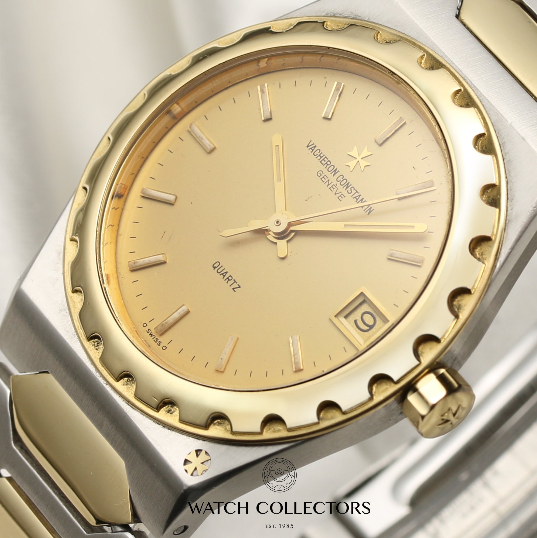 Vacheron Constantin 222 Quartz Stainless Steel & 18k Yellow Gold