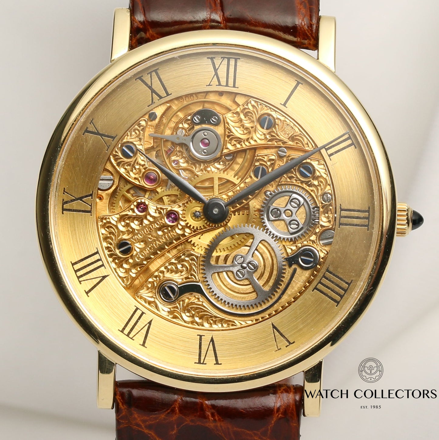 Vacheron Constantin Skeleton 18K Yellow Gold