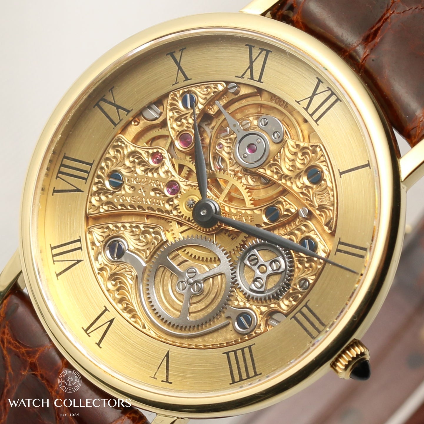 Vacheron Constantin Skeleton 18K Yellow Gold