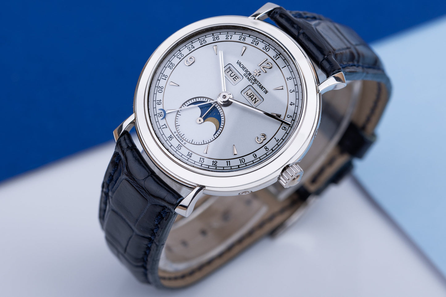 Vacheron Constantin Triple Calendar Moonphase | REF. 37150/000P-4 | Platinum | Limited Edition 10 Pieces | Box & Papers | 1999