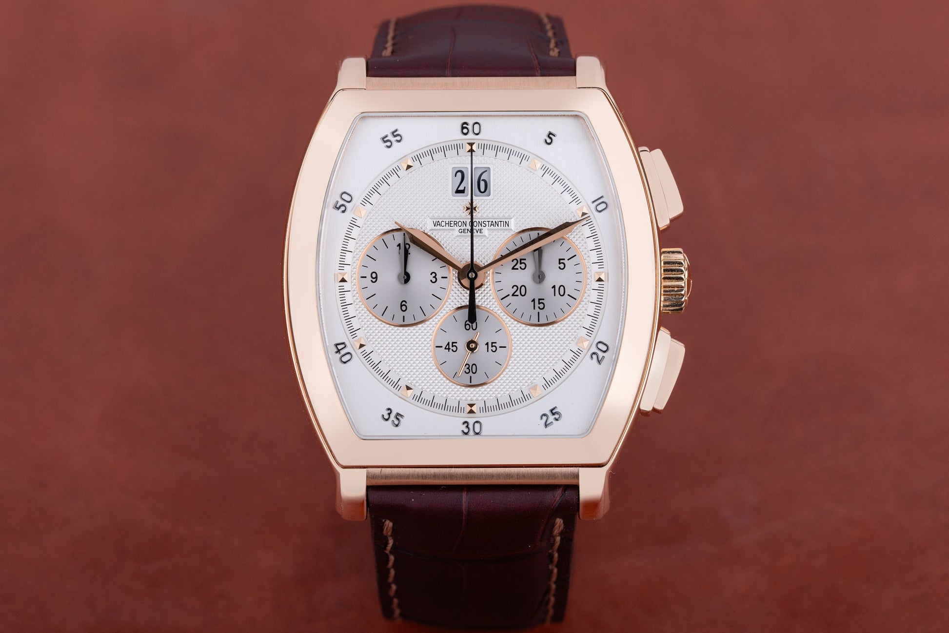 Vacheron Constantin Malte Chronograph | REF. 49180 | Silver Dial | 40mm | 18k Rose Gold