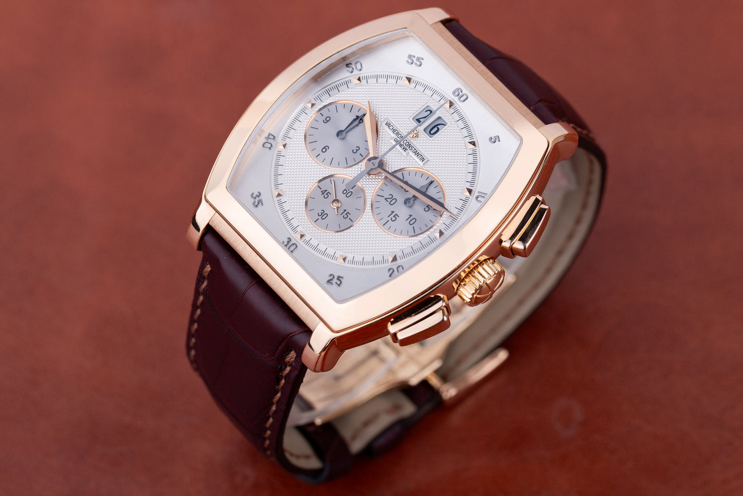 Vacheron Constantin Malte Chronograph | REF. 49180 | Silver Dial | 40mm | 18k Rose Gold