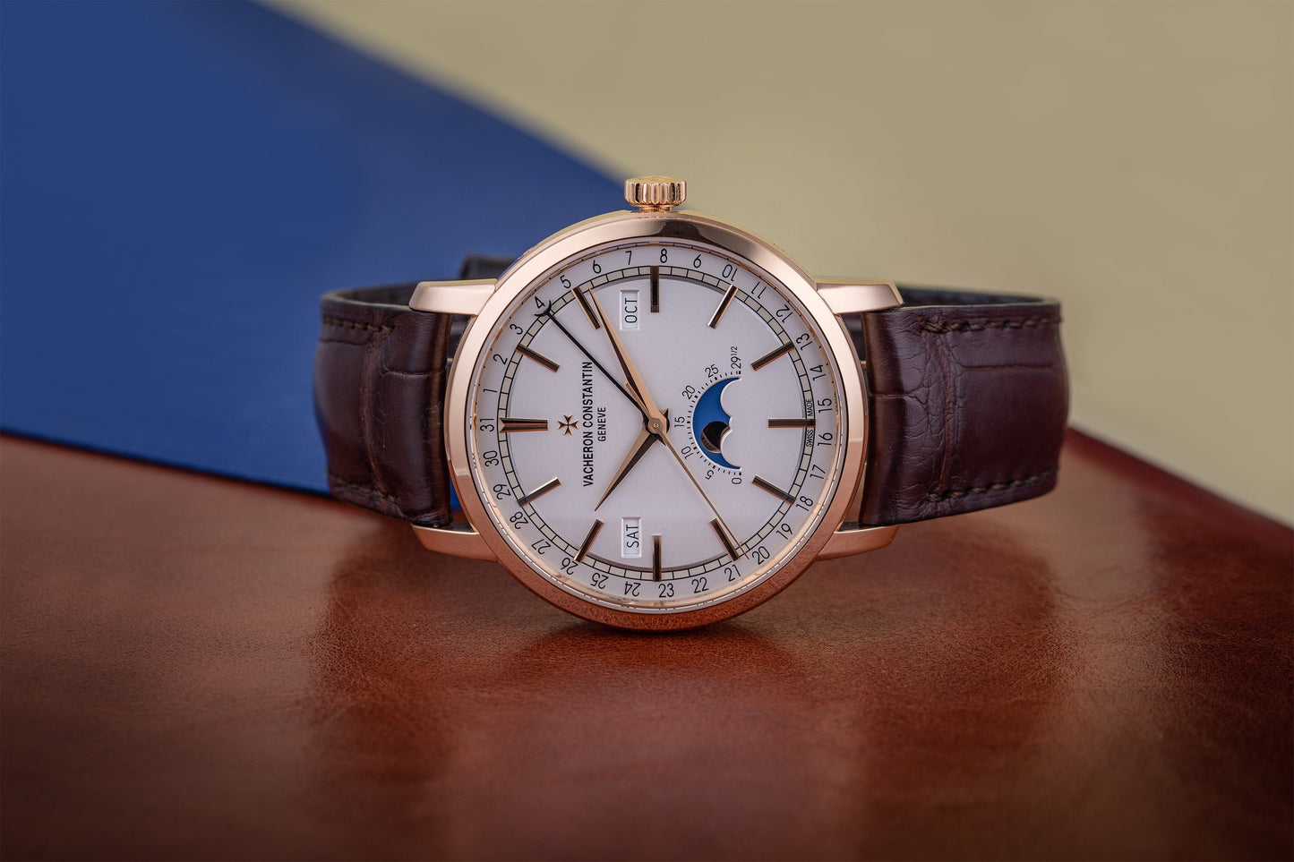 Vacheron Constantin Traditionnelle | REF. 4010T | Silver Dial with Moonphase Display | 41mm | 18k Rose Gold