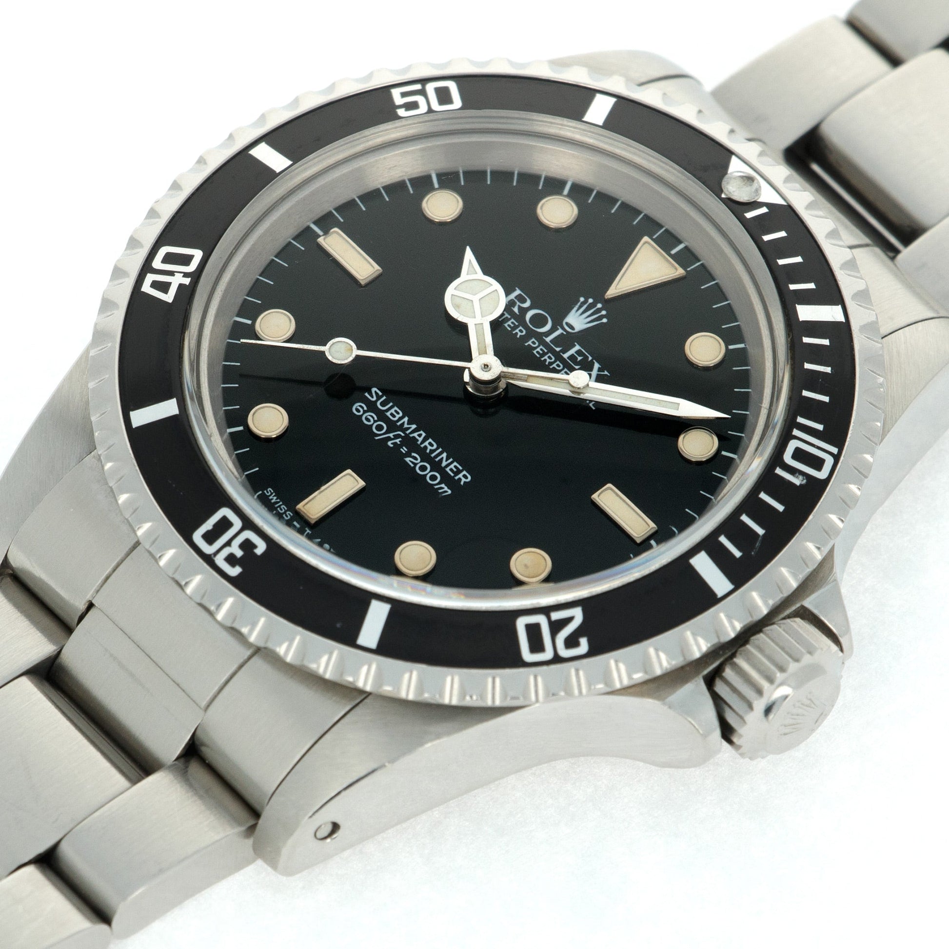 Rolex Submariner Ref. 5513 with Original Paper and Hang Tag