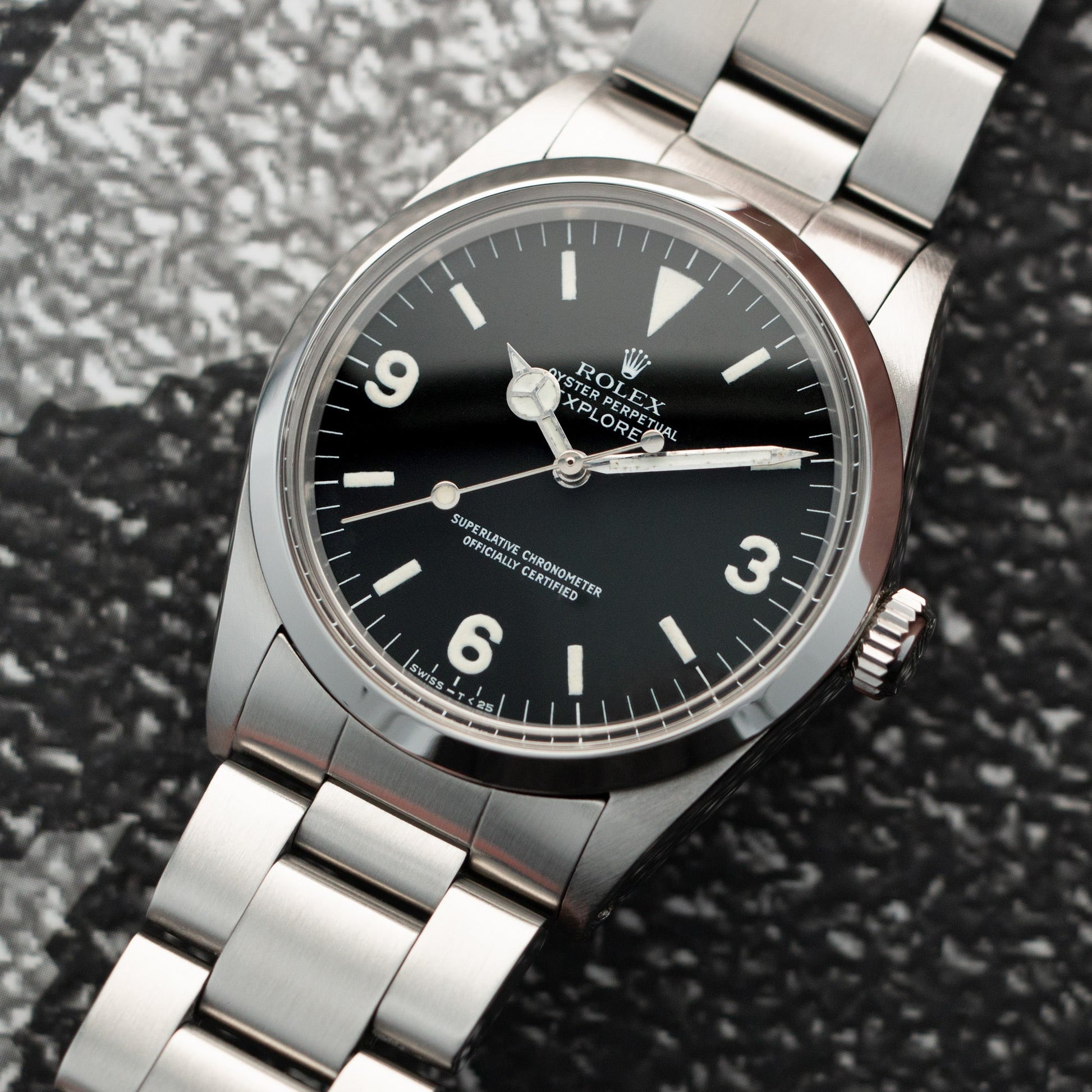 Rolex Steel R Series Explorer Watch Ref. 1016