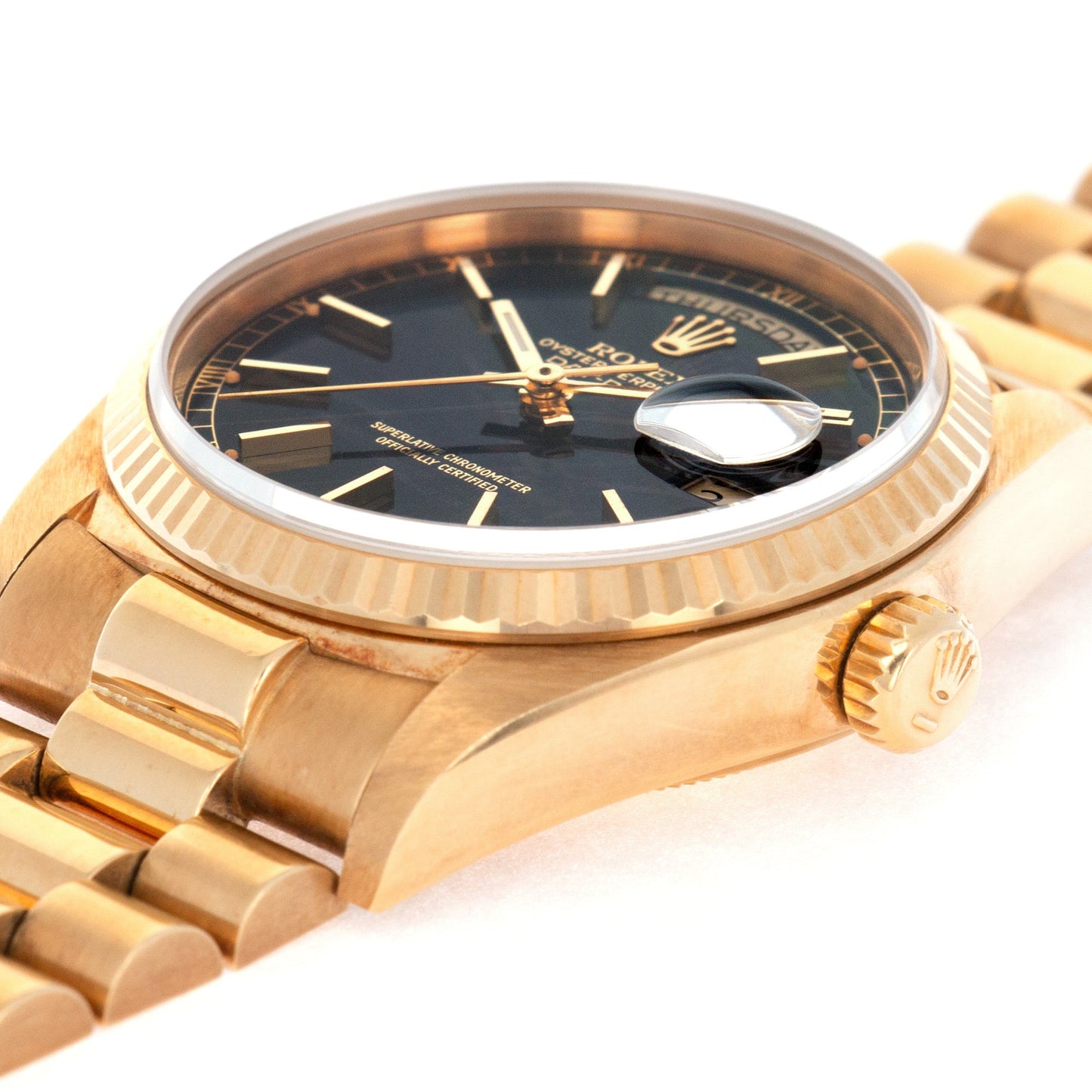 Rolex Yellow Gold Day-Date Watch Ref. 18038