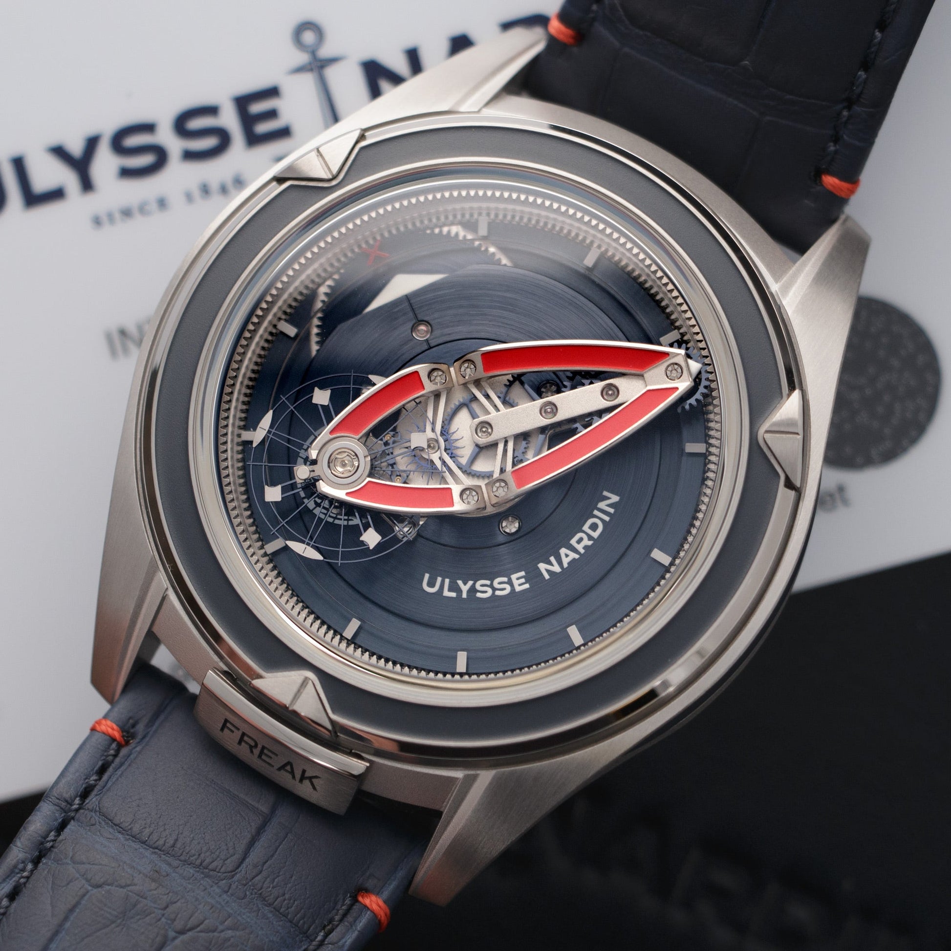 Ulysse Nardin Freak Vision Platinum Watch Ref. 2505, Limited to 10 Pieces