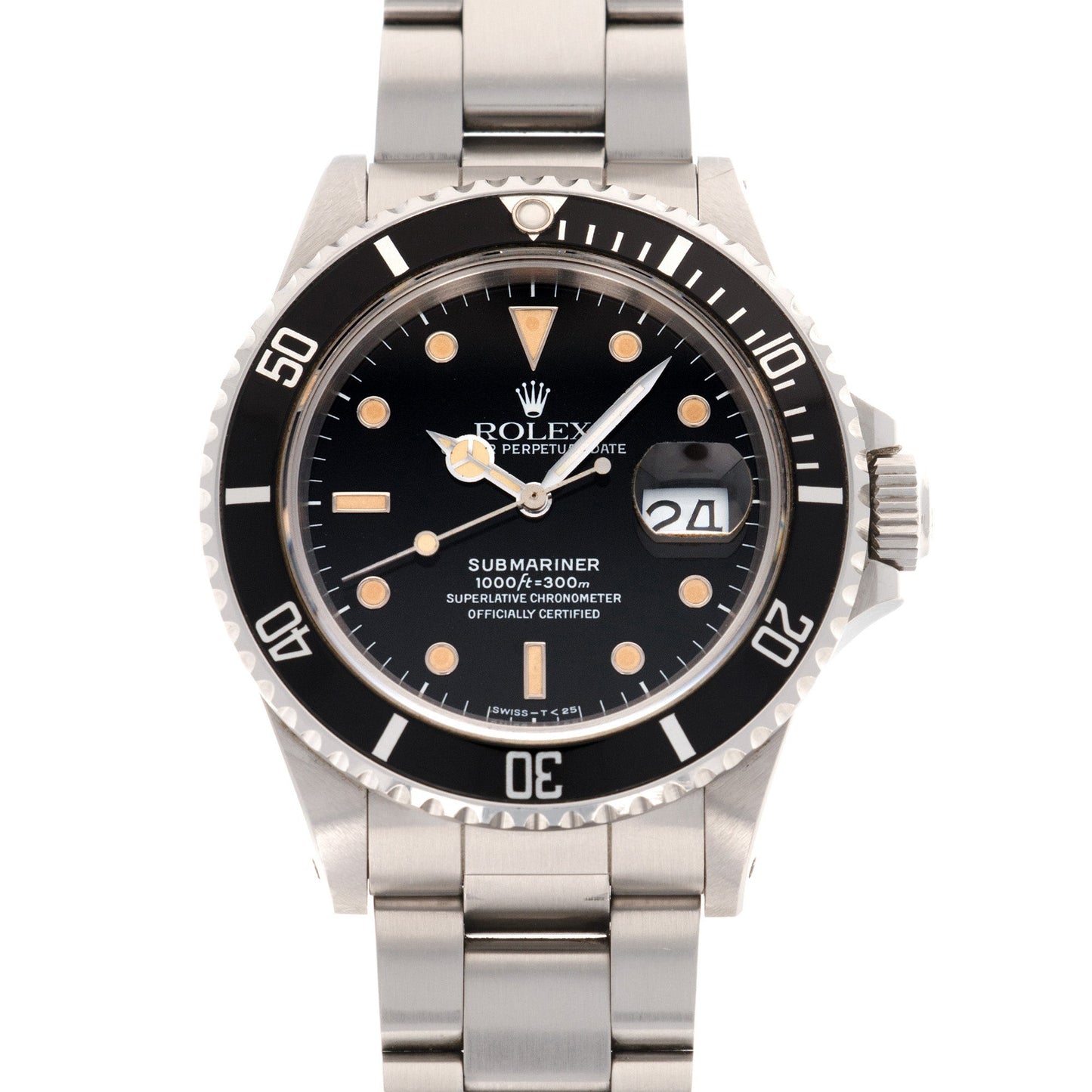 Rolex Submariner Watch Ref. 168000