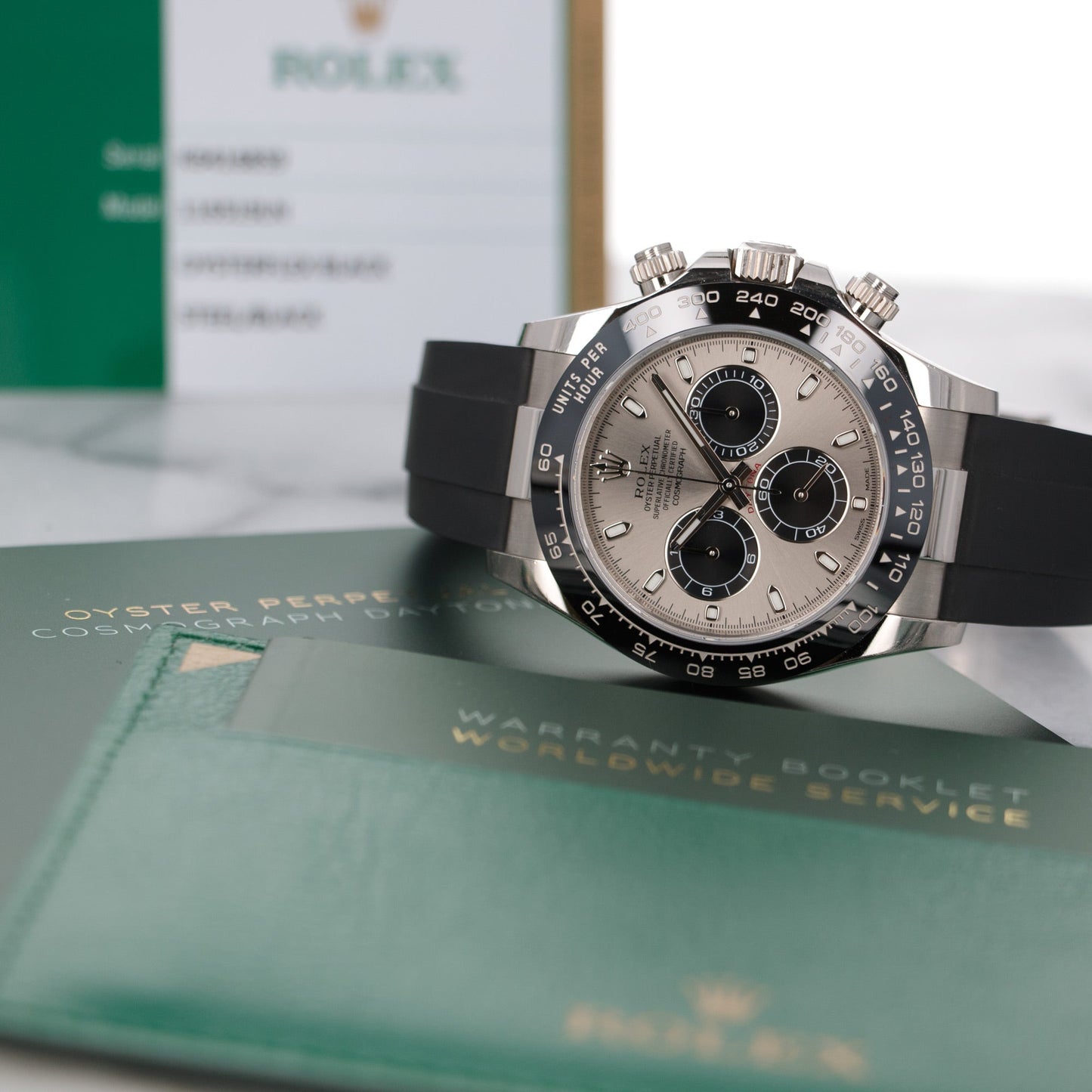 Rolex White Gold Cosmograph Daytona Watch Ref. 116519