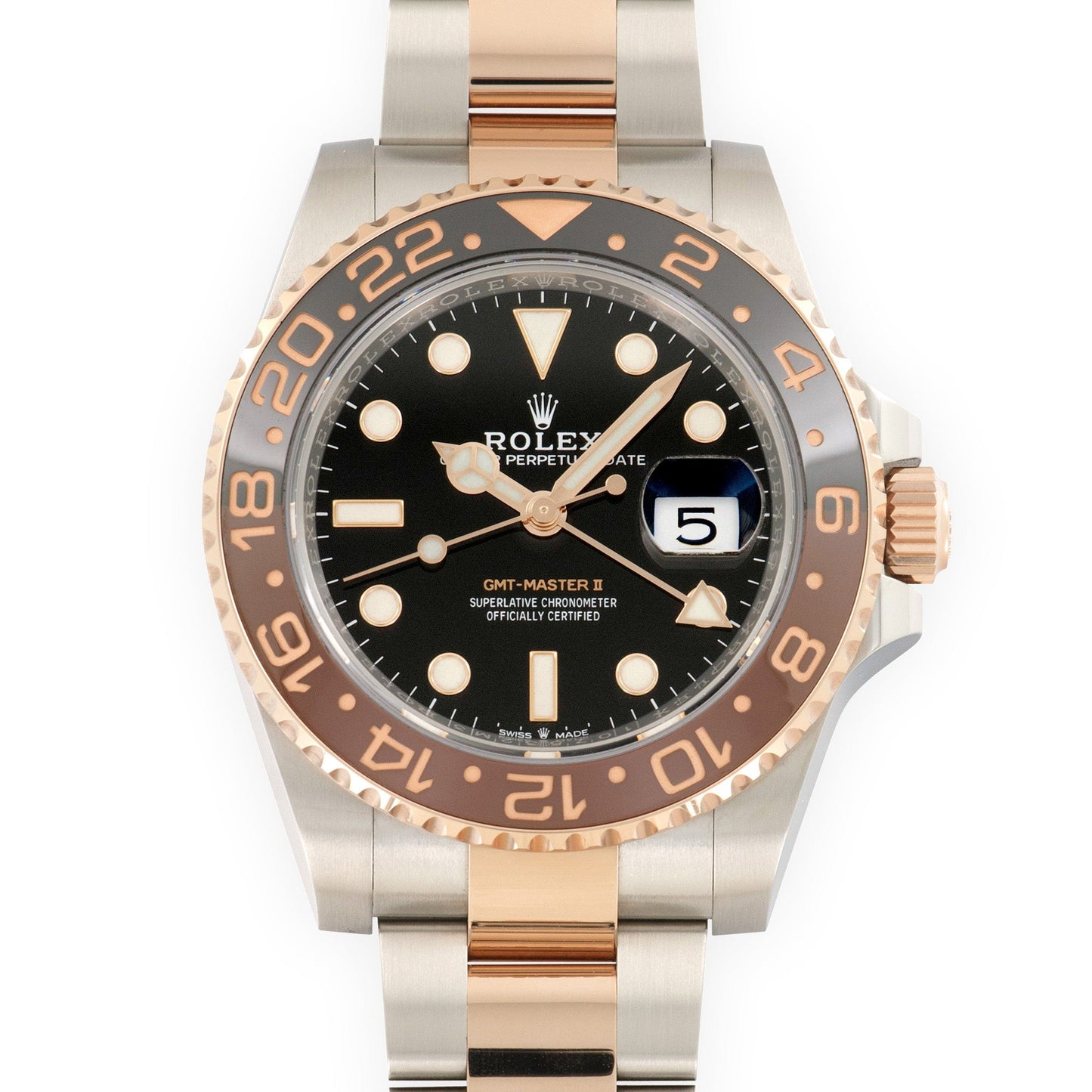 Rolex Two-Tone Rose Gold GMT-Master II Watch Ref. 126711