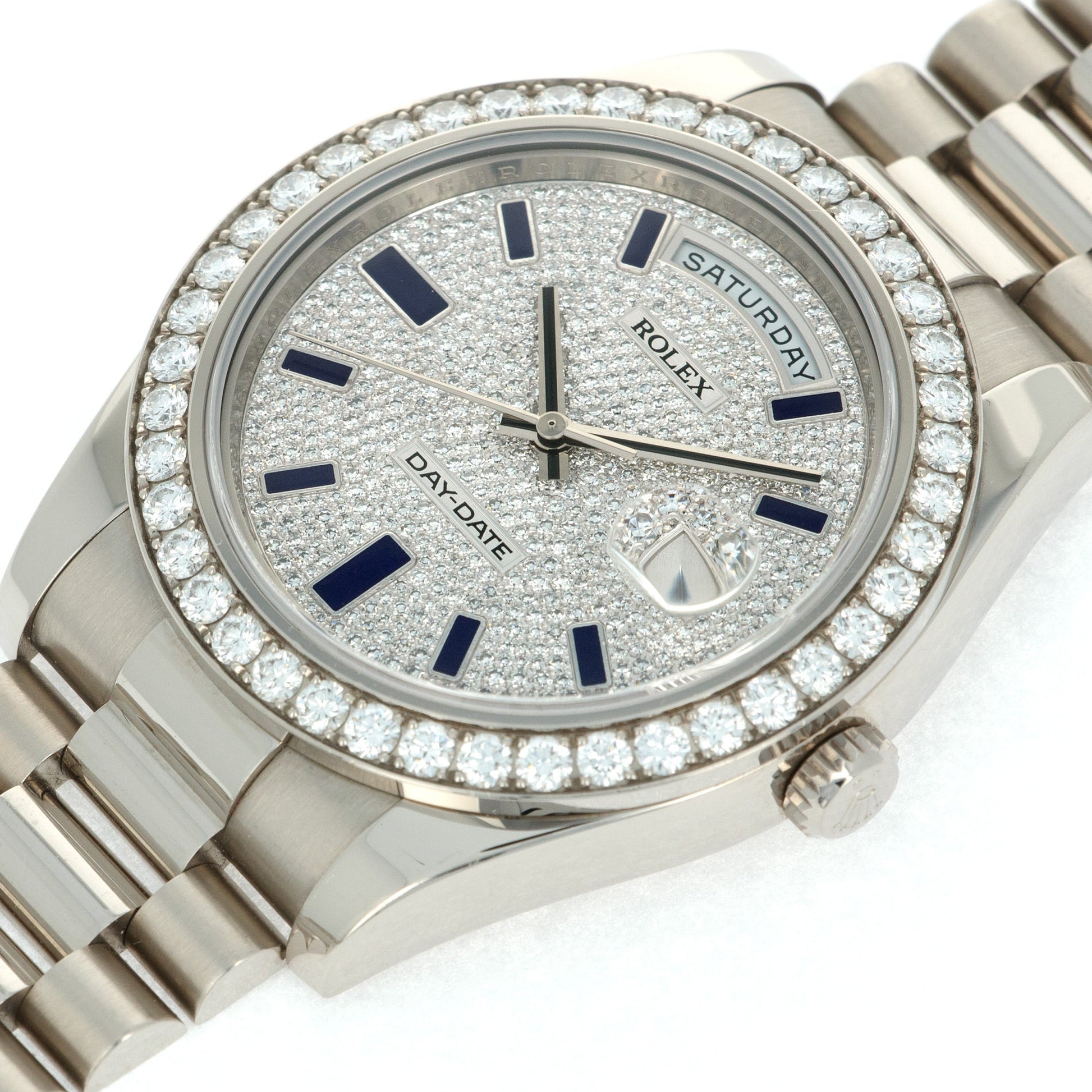 Rolex White Gold Day-Date 41 Ref. 218349