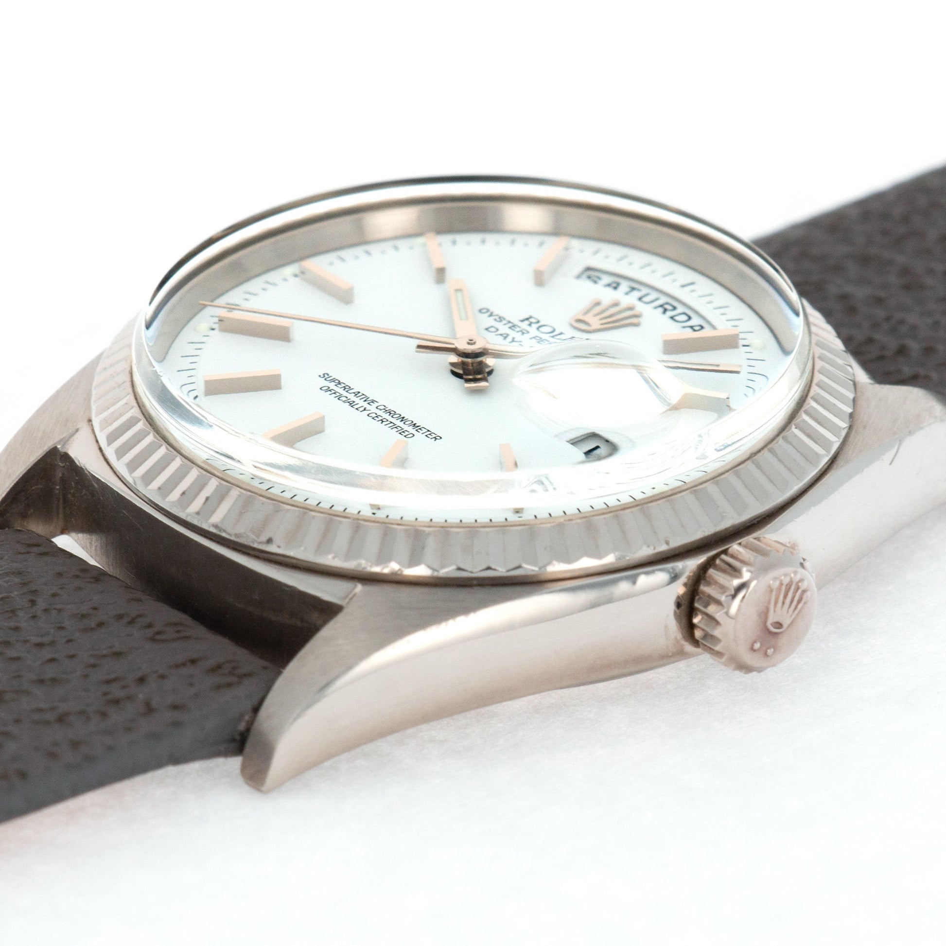 Rolex White Gold Day-Date 1803, 1969