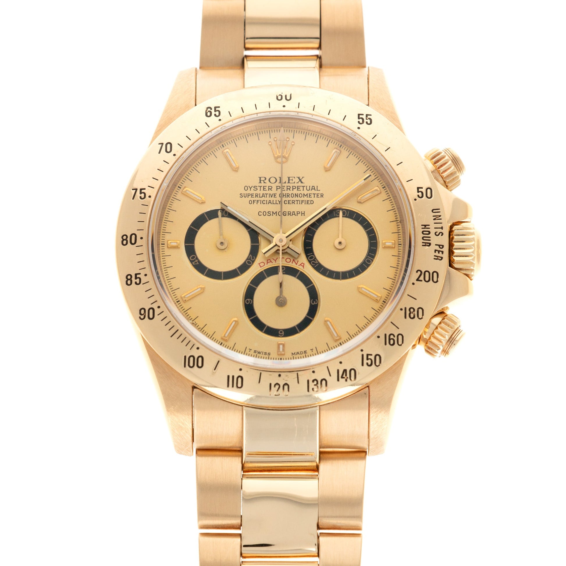 Rolex Yellow Gold Cosmograph Floating Daytona Watch Ref. 16528