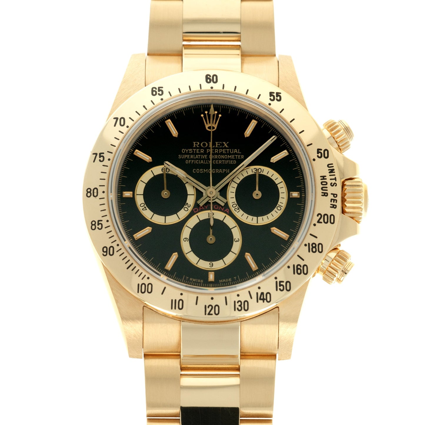 Rolex Yellow Gold Cosmograph Floating Daytona Watch Ref. 16528