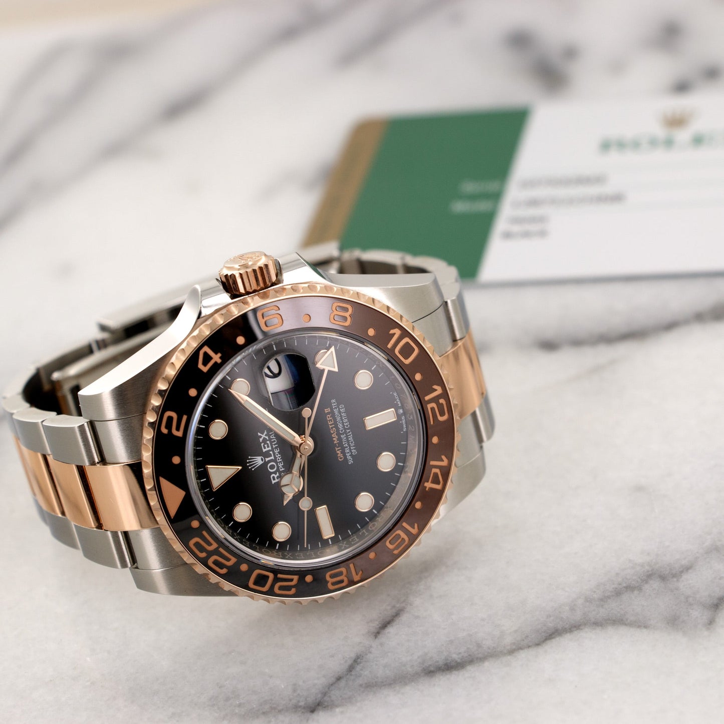 Rolex Two-Tone Rose Gold GMT-Master II Watch Ref. 126711