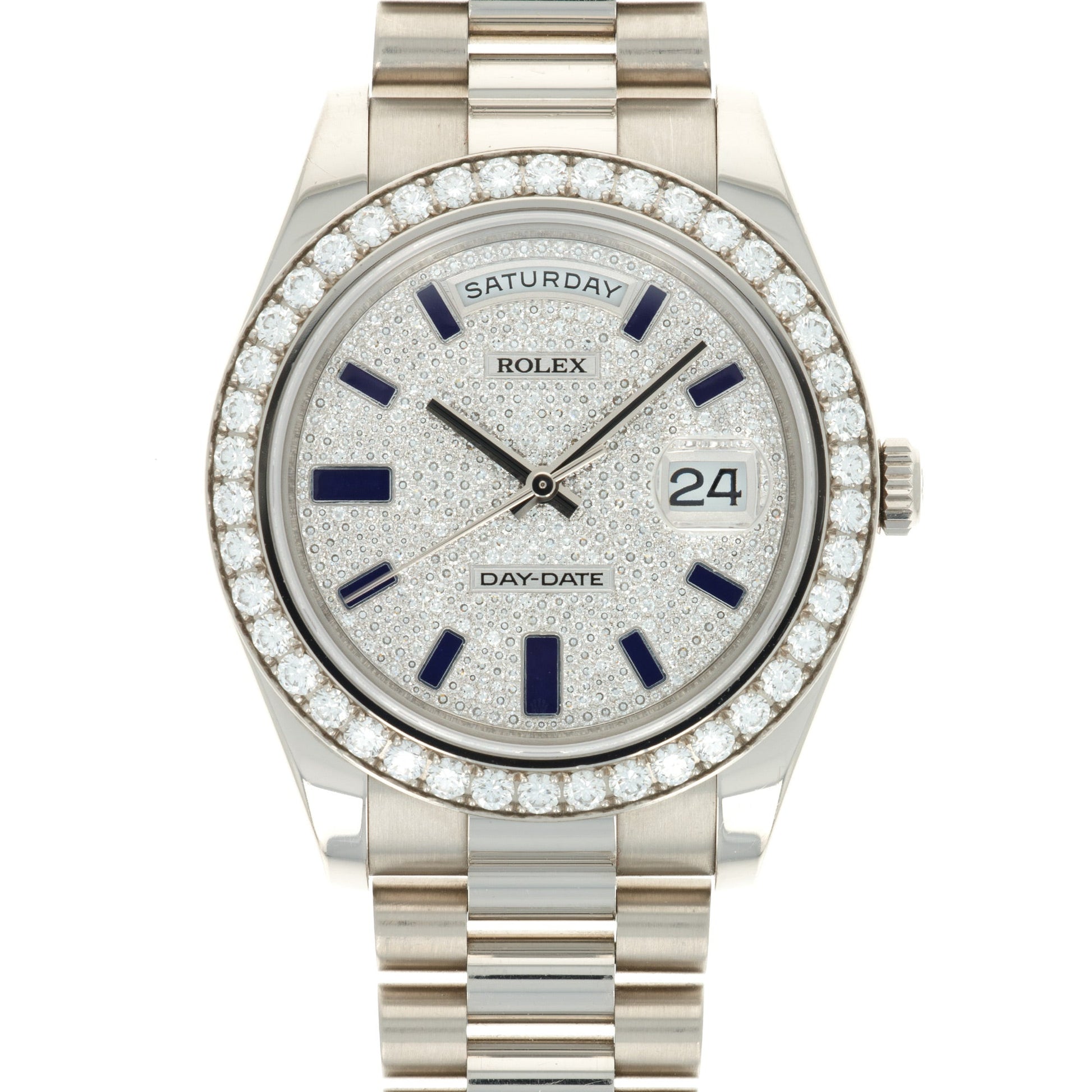 Rolex White Gold Day-Date 41 Ref. 218349