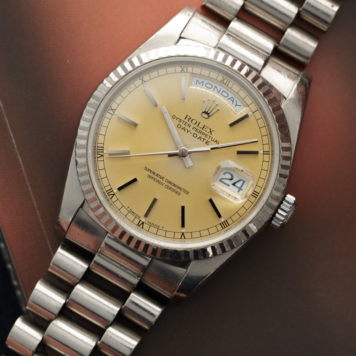 Rolex White Gold Day-Date 18239