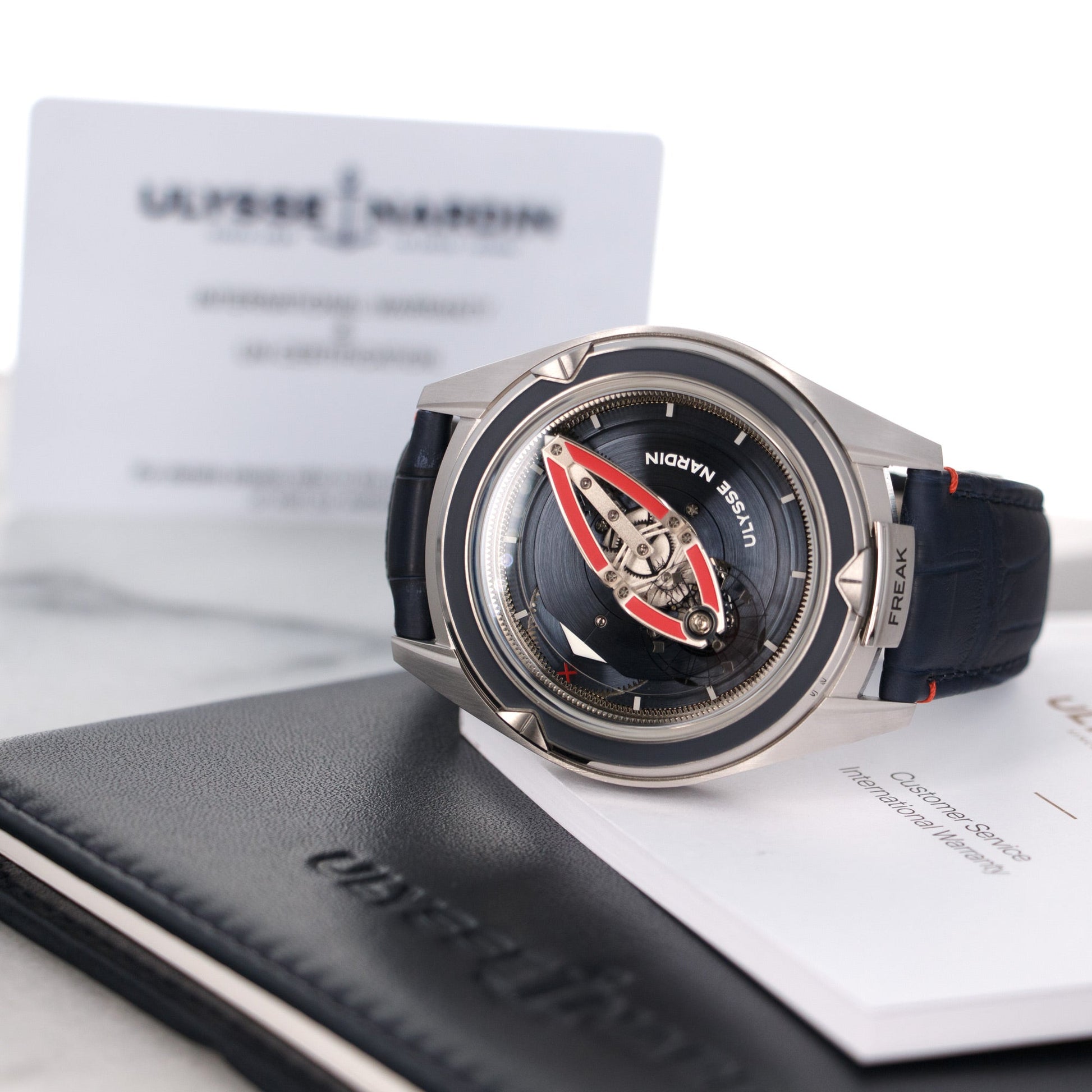 Ulysse Nardin Freak Vision Platinum Watch Ref. 2505, Limited to 10 Pieces