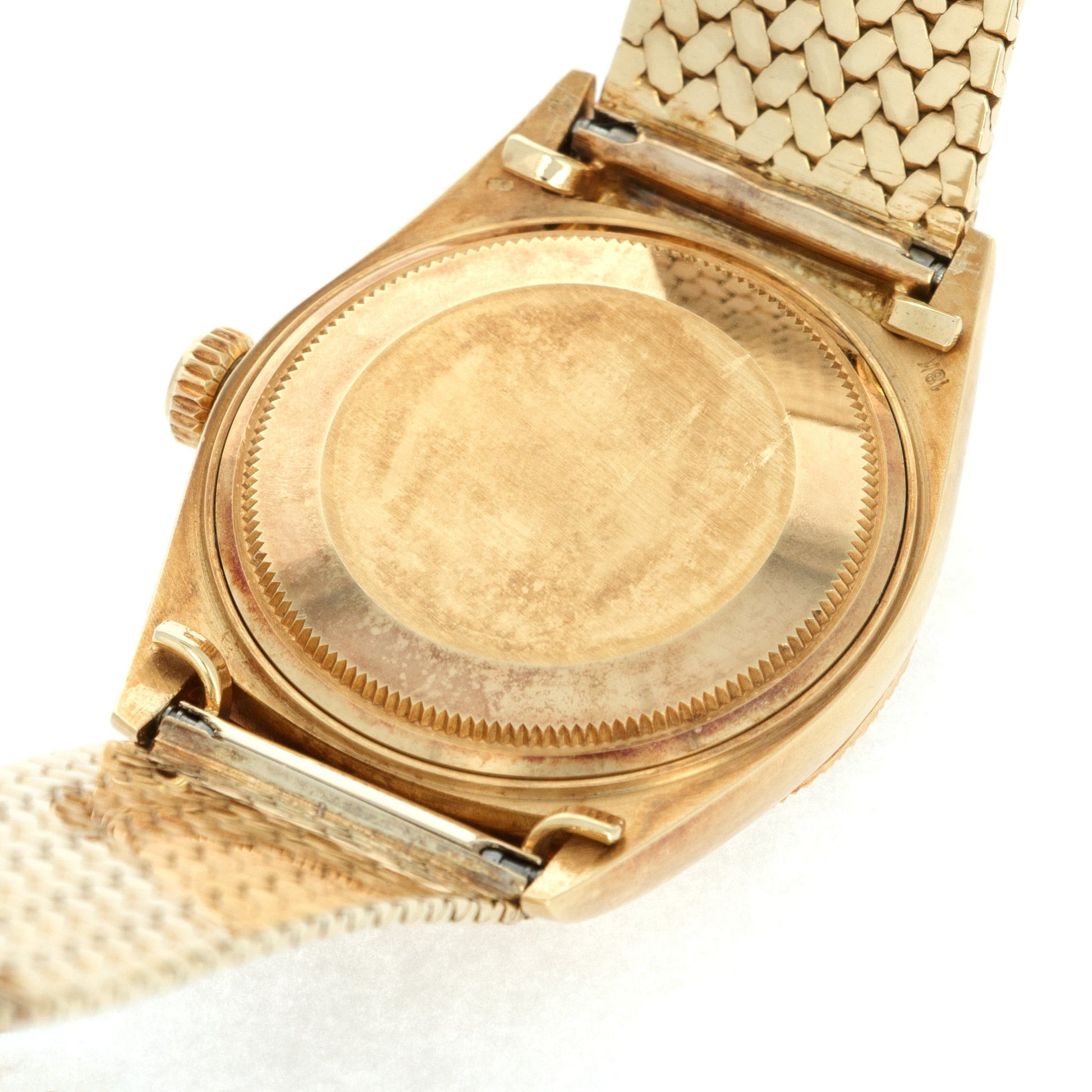 Rolex Yellow Gold Datejust Ref. 1607 with Unusual Bracelet