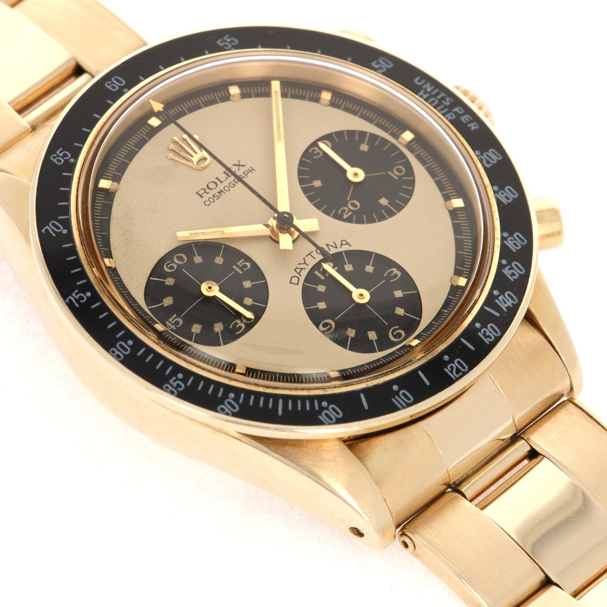 Rolex Yellow Gold Daytona Paul Newman Watch Ref. 6241