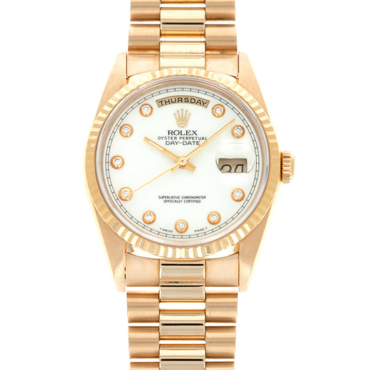 Rolex Yellow Gold Day-Date Watch Ref. 18238