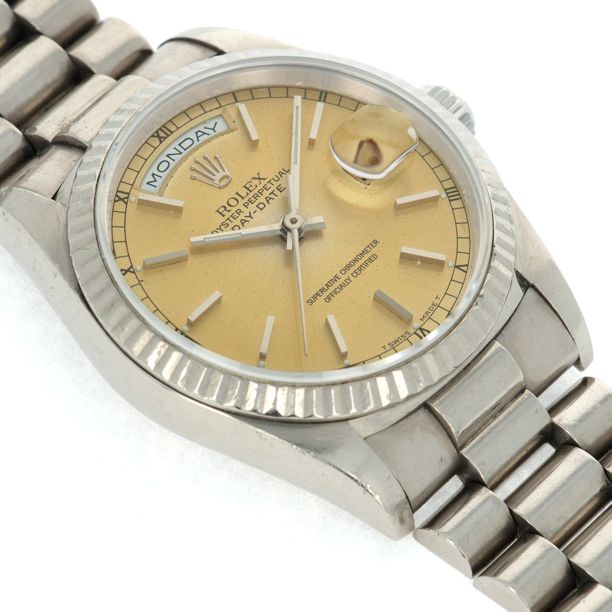 Rolex White Gold Day-Date 18239