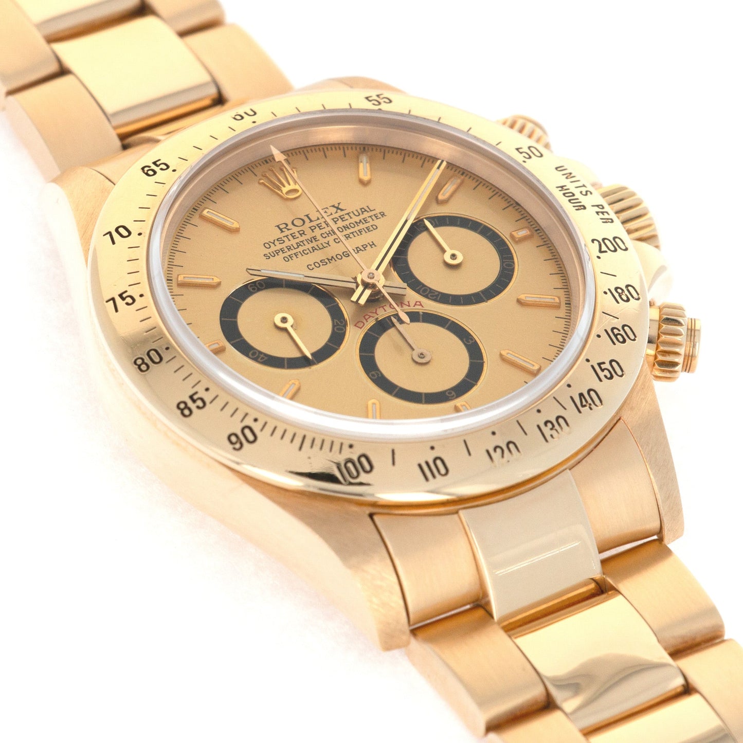 Rolex Yellow Gold Cosmograph Floating Daytona Watch Ref. 16528