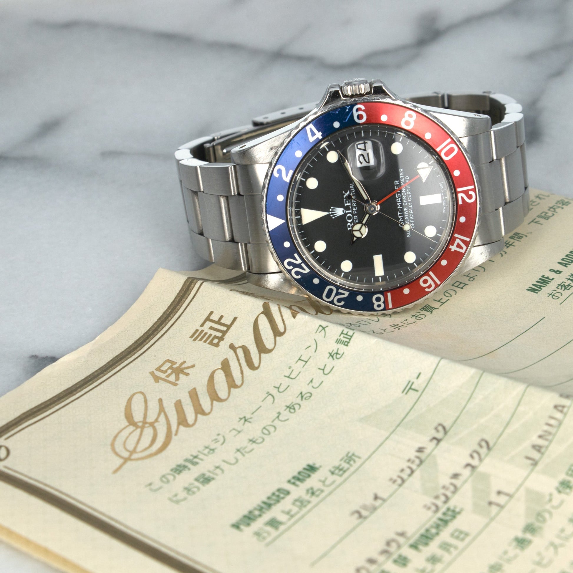 Rolex Steel Pepsi GMT-Master Ref. 16750