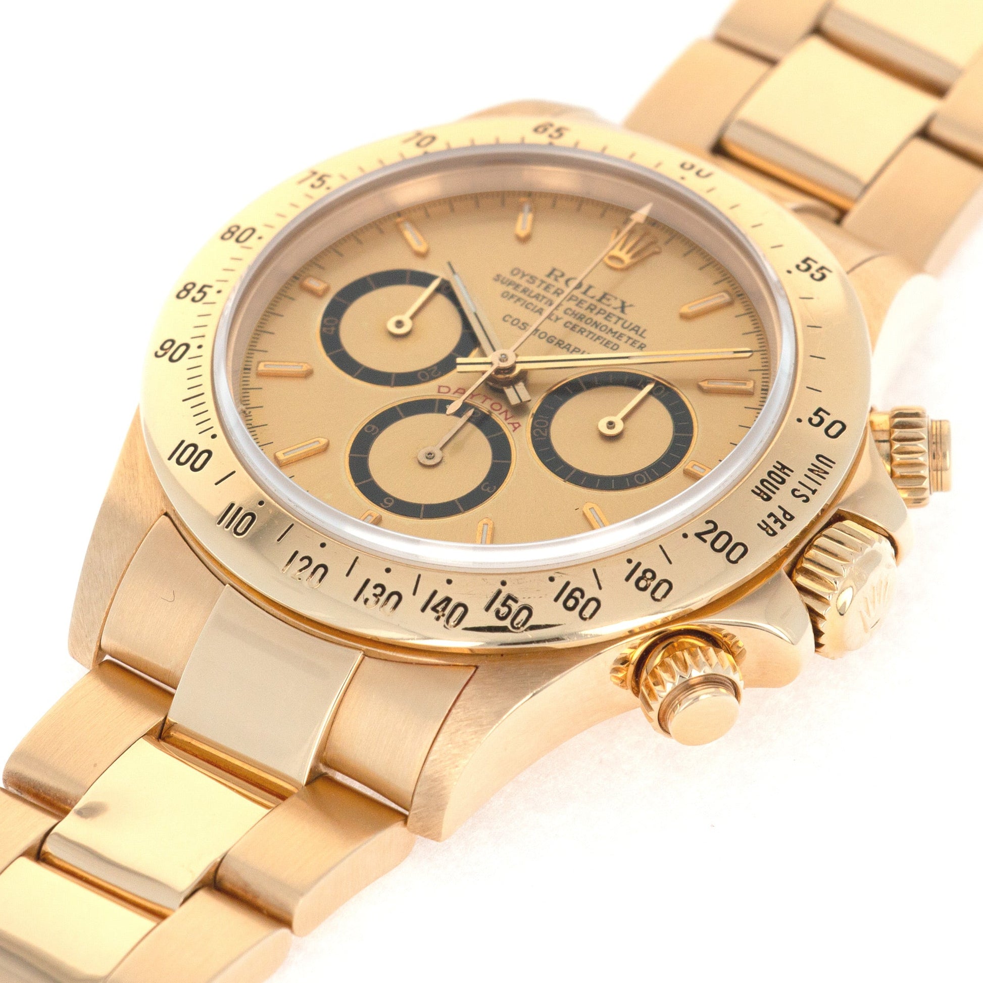 Rolex Yellow Gold Cosmograph Floating Daytona Watch Ref. 16528