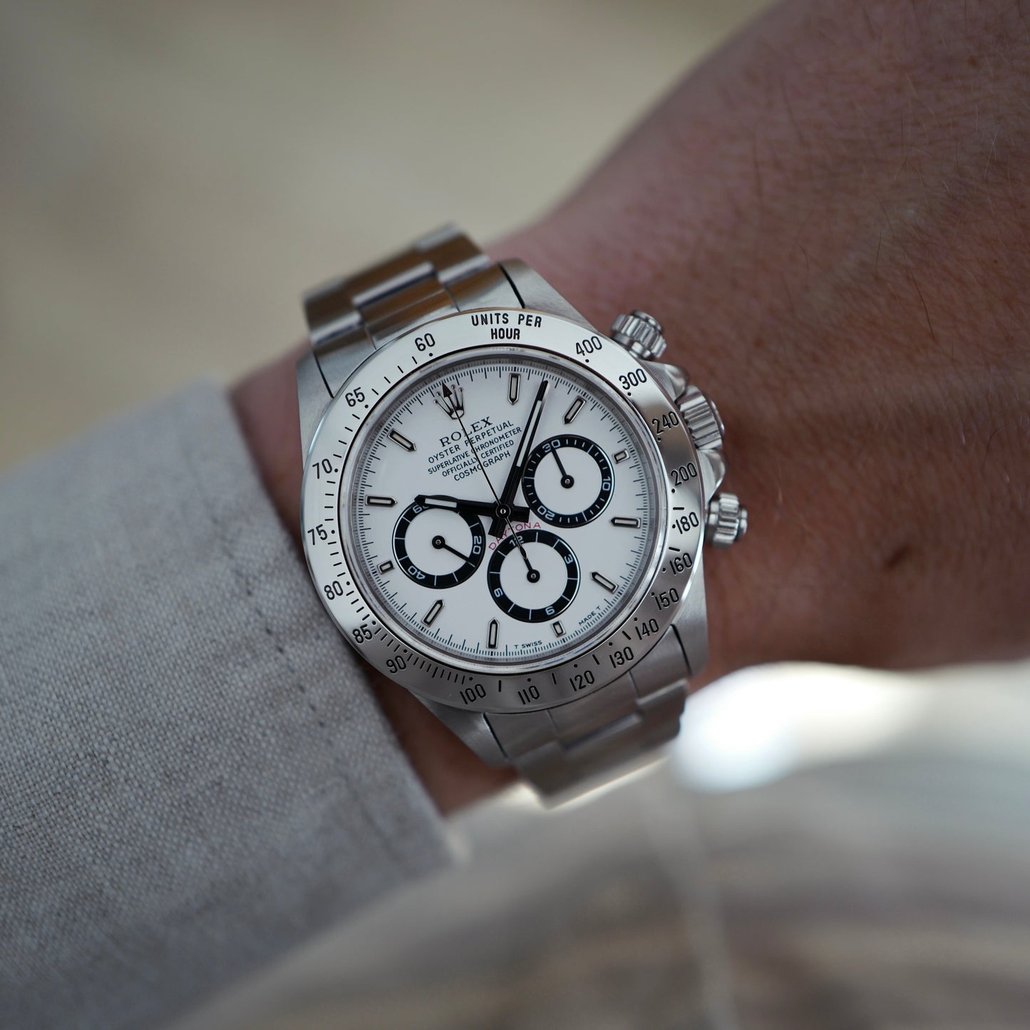 Rolex Steel Zenith Daytona Ref. 16520