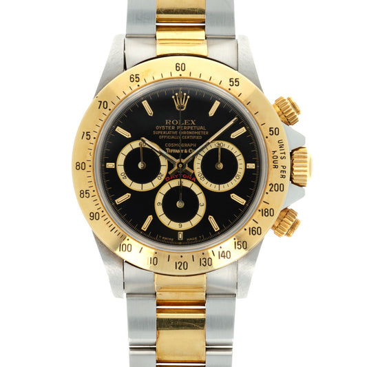 Rolex Two-Tone Floating Daytona Ref. 16523 retailed by Tiffany & Co.