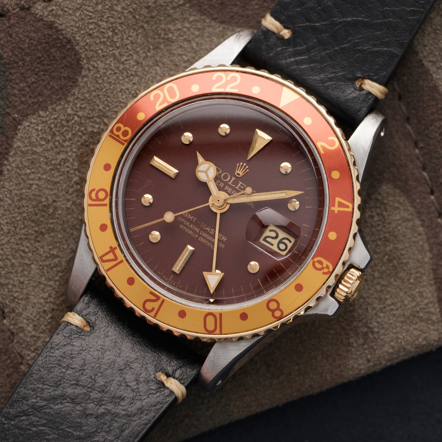 Rolex Two-Tone GMT-Master Root Beer Watch Ref. 1675