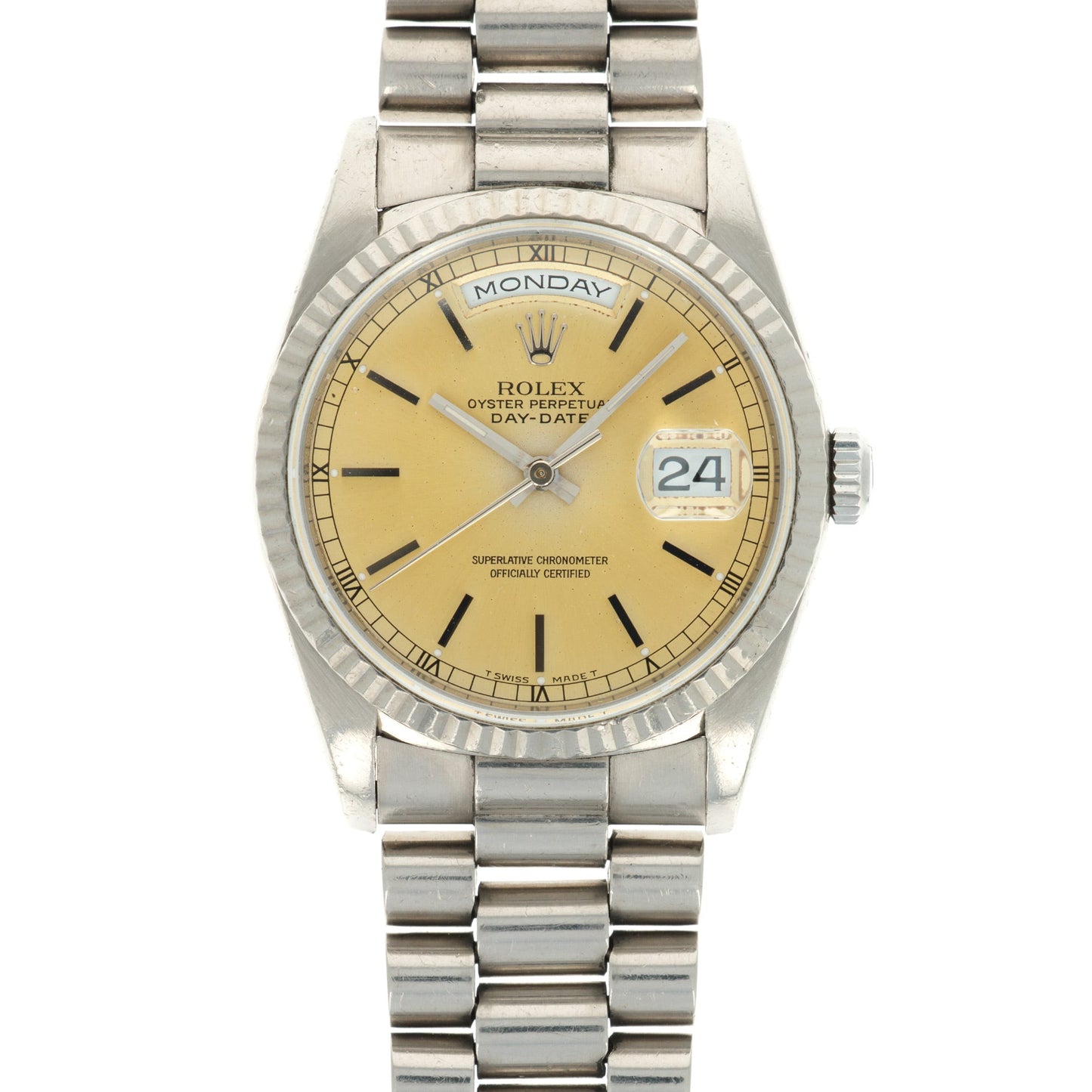 Rolex White Gold Day-Date 18239