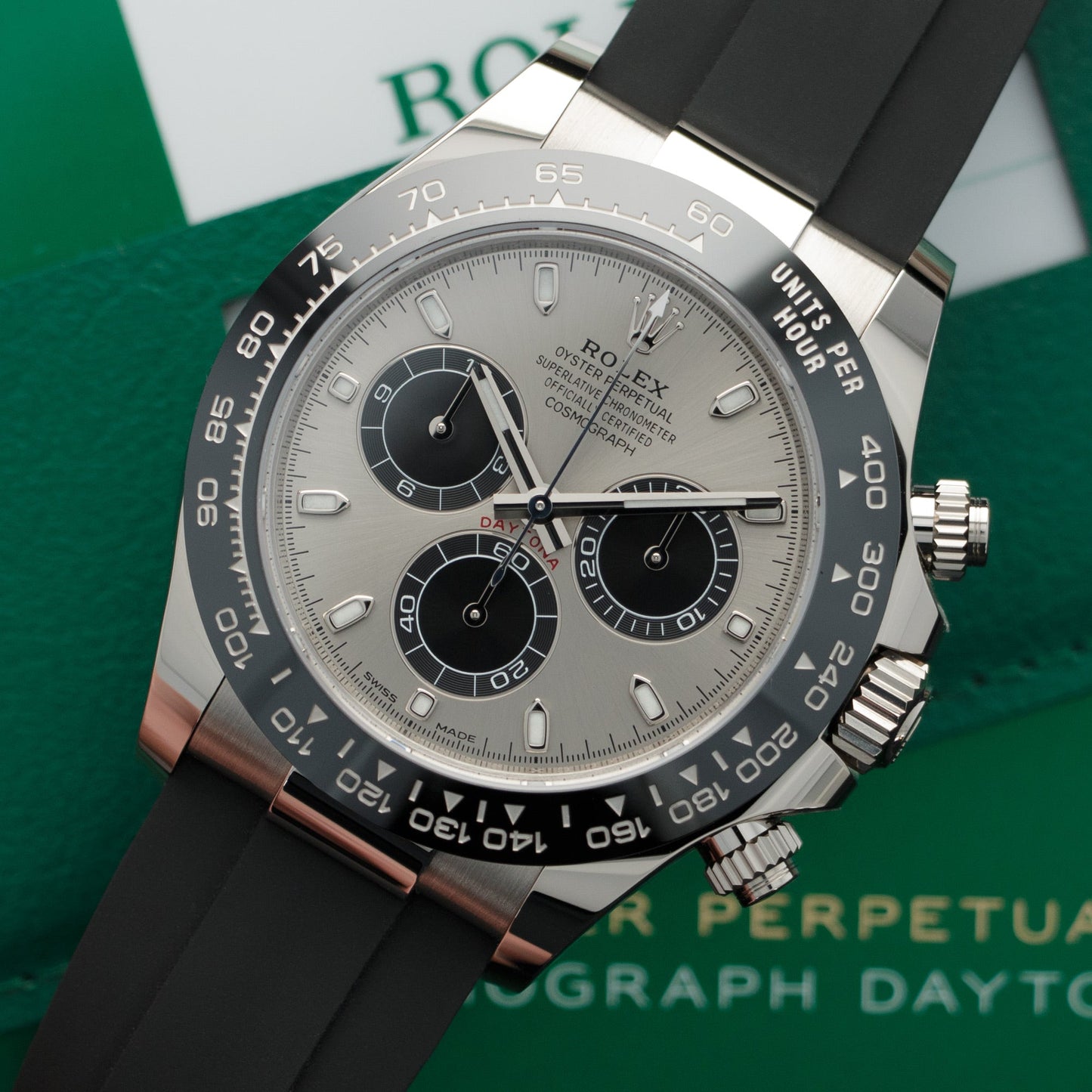 Rolex White Gold Cosmograph Daytona Ceramic Watch Ref. 116519