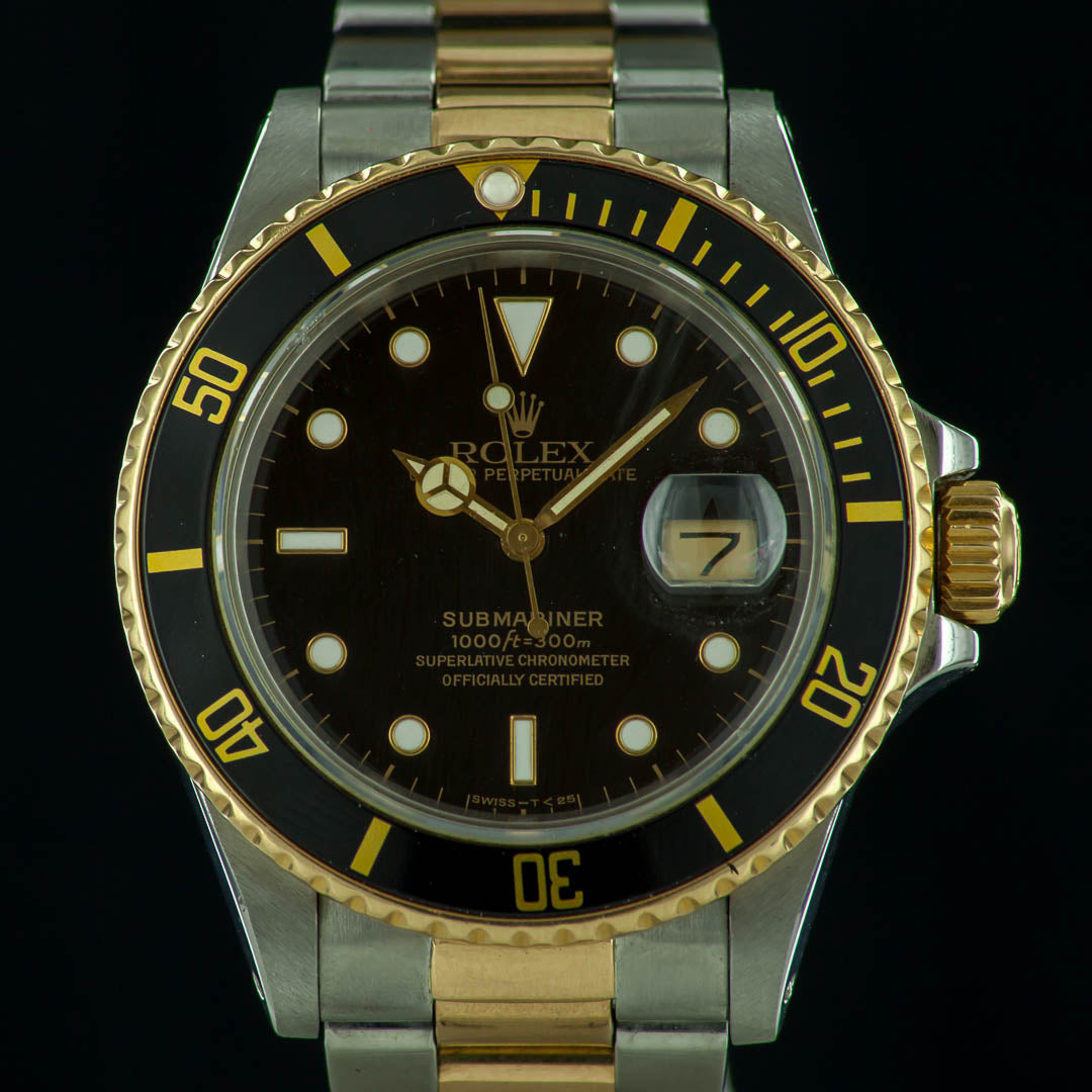 Rolex Submariner 16803 Steel & Gold