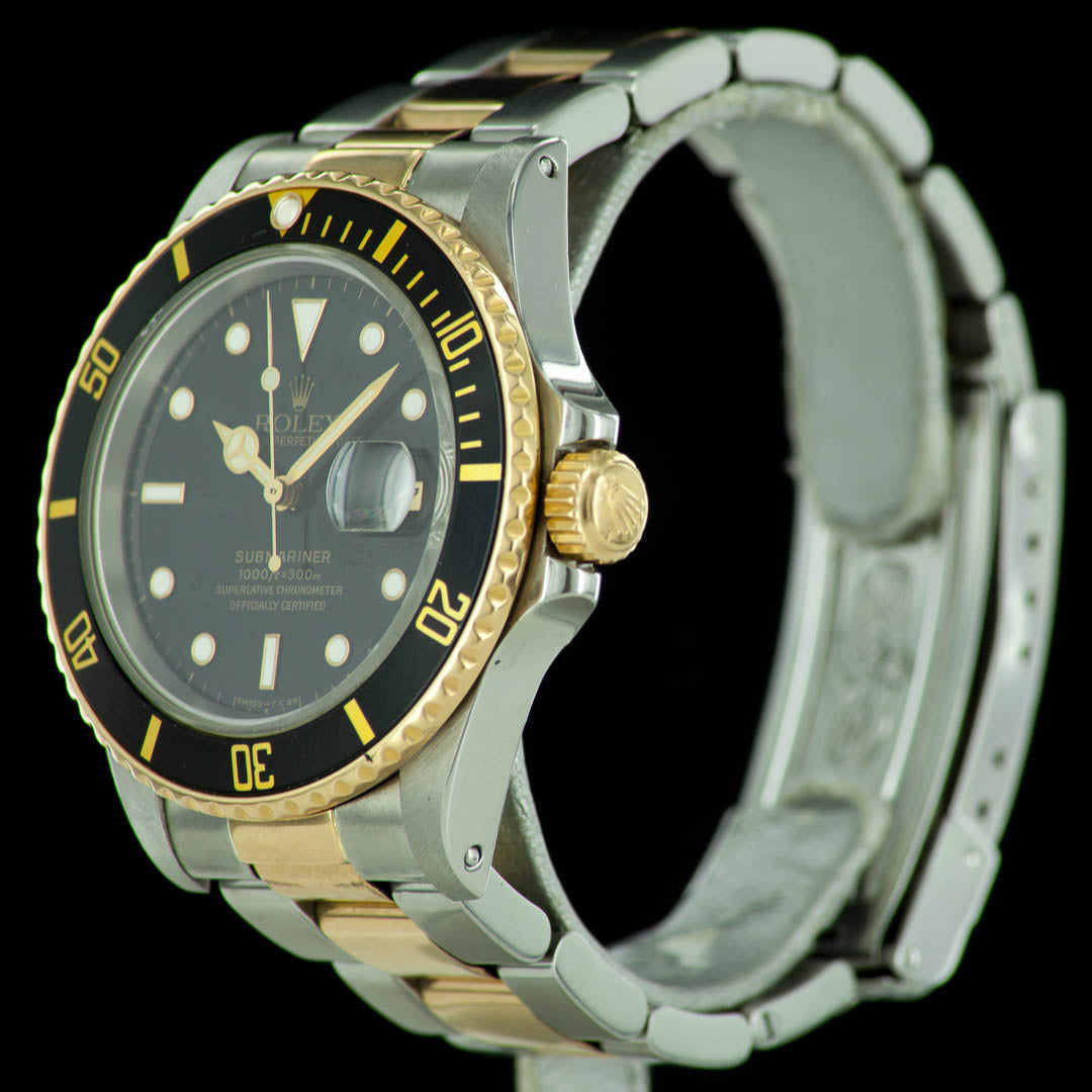 Rolex Submariner 16803 Steel & Gold