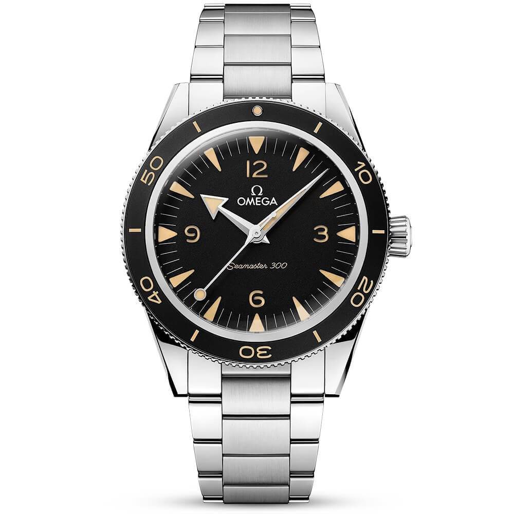 Seamaster 300 41mm Black Dial Men's Automatic Bracelet Watch