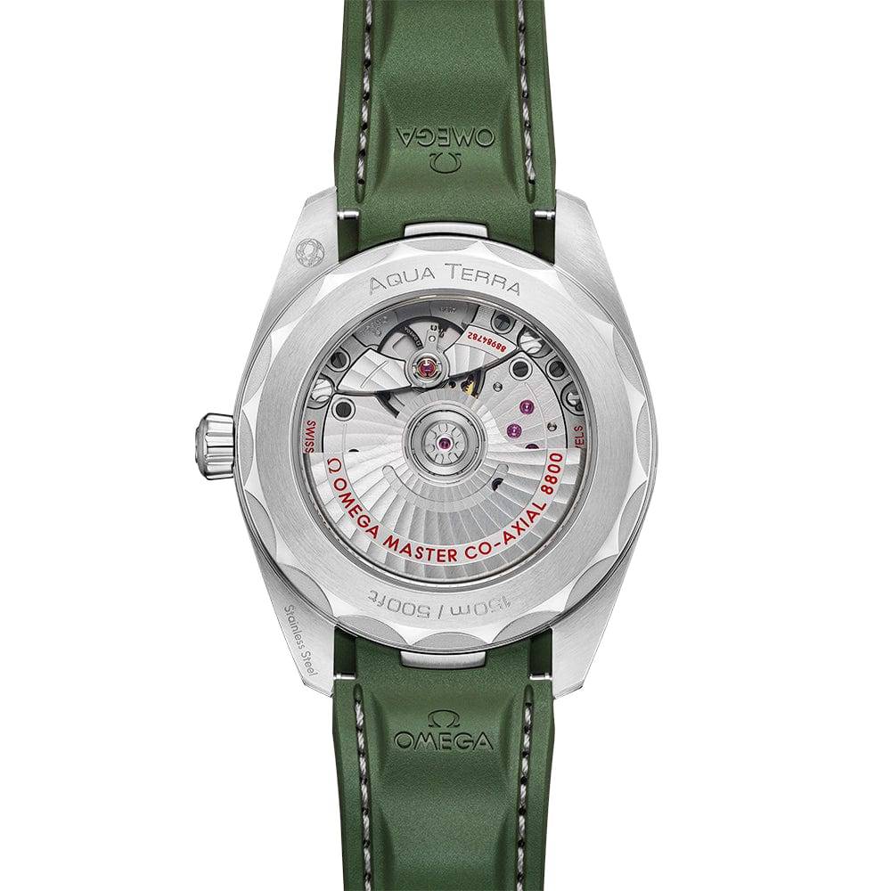 Seamaster Aqua Terra 38mm Green Dial Men's Automatic Strap Watch