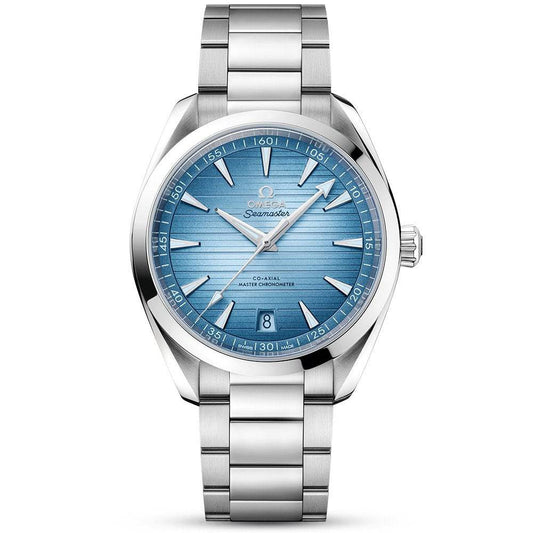 Seamaster Aqua Terra 41mm Summer Blue Dial Automatic Bracelet Watch